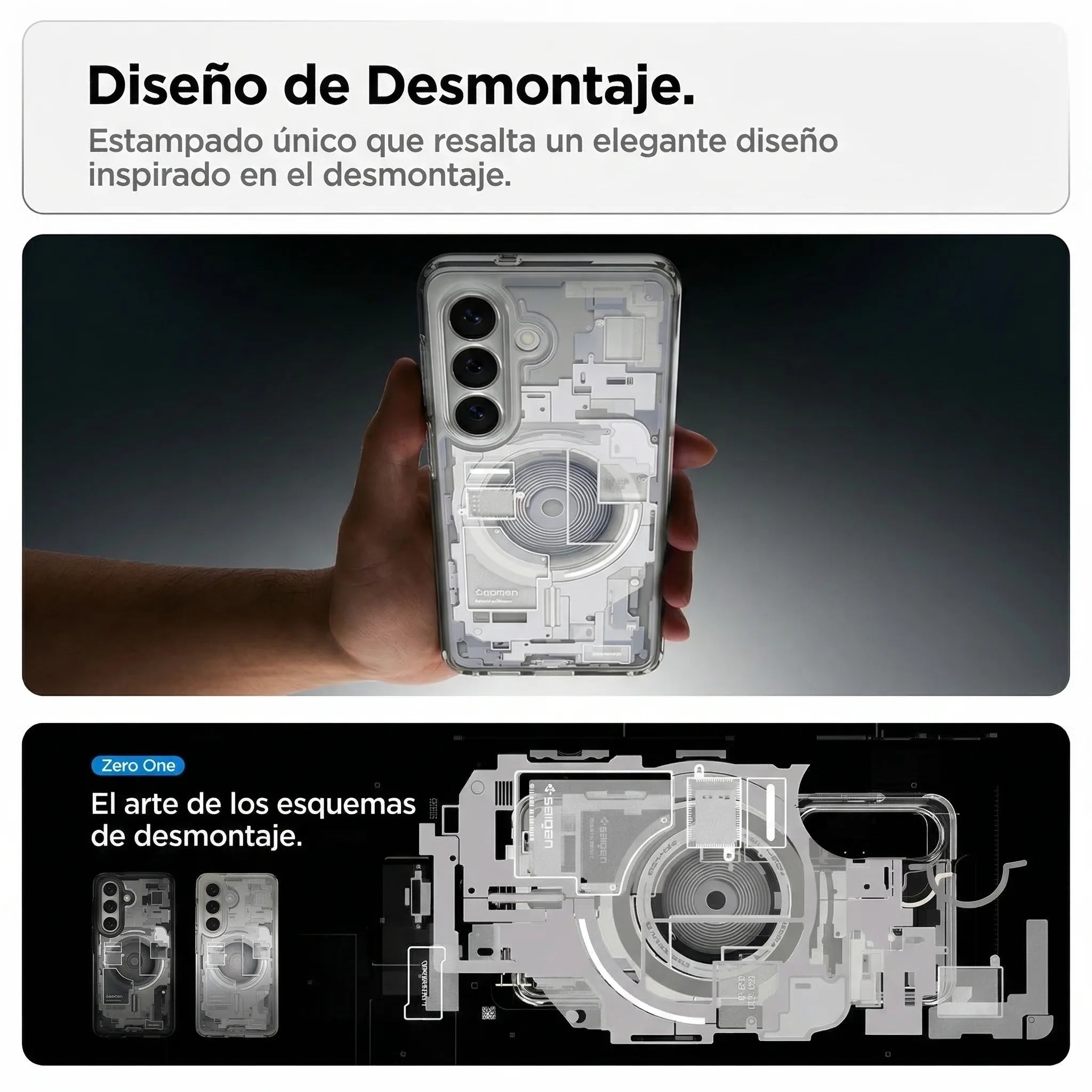 Case Spigen Ultra Hybrid Zero One Mag Fit Galaxy S26 Plus (MagSafe) Qi2 - White