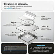 Case Spigen Ultra Hybrid Zero One Mag Fit Galaxy S26 (MagSafe) Qi2 - Black
