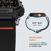 Case + Correa Spigen Lite Fit Pro Apple Watch Ultra Serie 1/2/3 49mm
