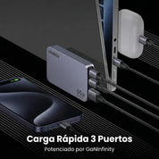 UGREEN Nexode Pro 65W 3-Port GaN Ultra-Slim iphone Charge 15817