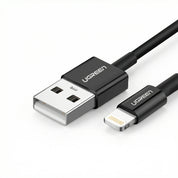 Ugreen US155 80822 USB-A / Lightning MFi 2.4A cable 1M 12W - black