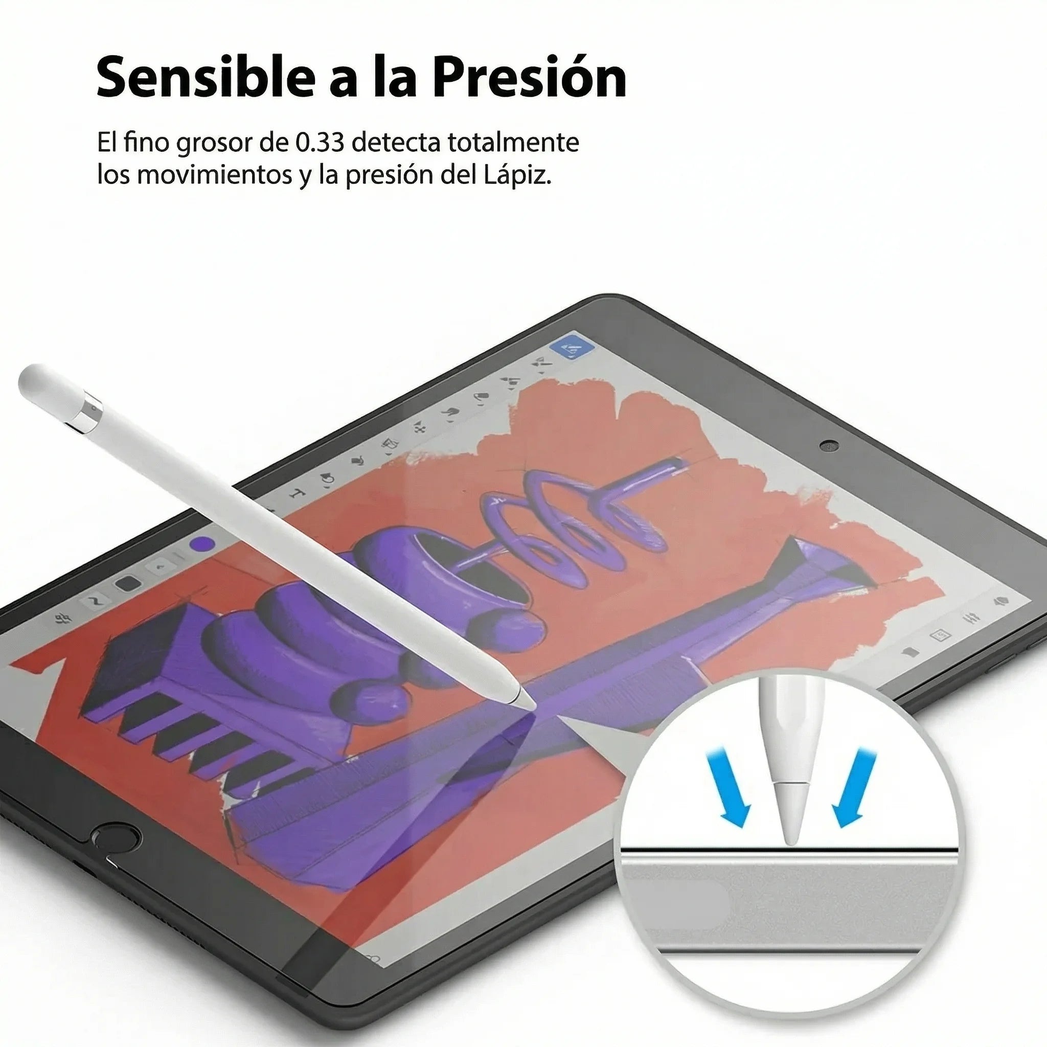 Protector de Pantalla Ringke ID Glass iPad 10.2" (7th, 8th, 9th Gen)
