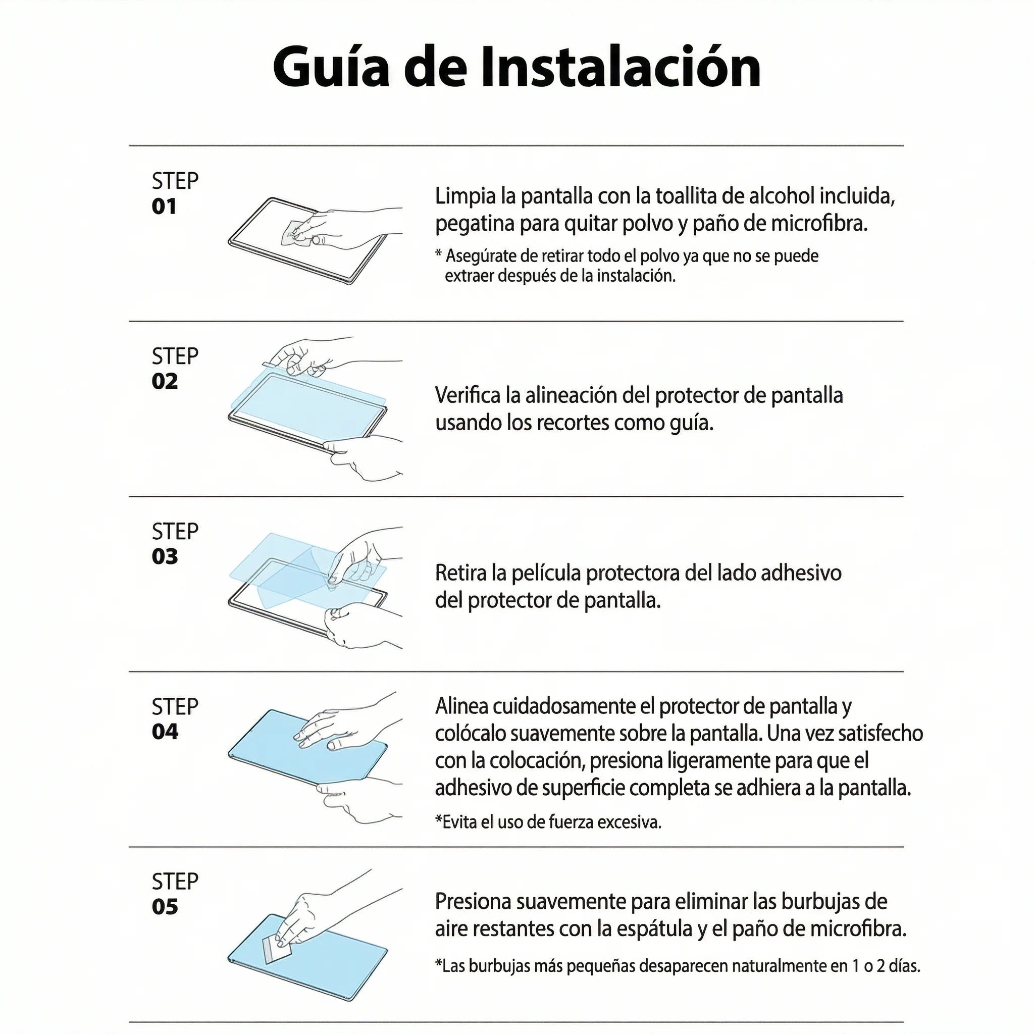 Protector de Pantalla Ringke ID Glass iPad 10.2" (7th, 8th, 9th Gen)