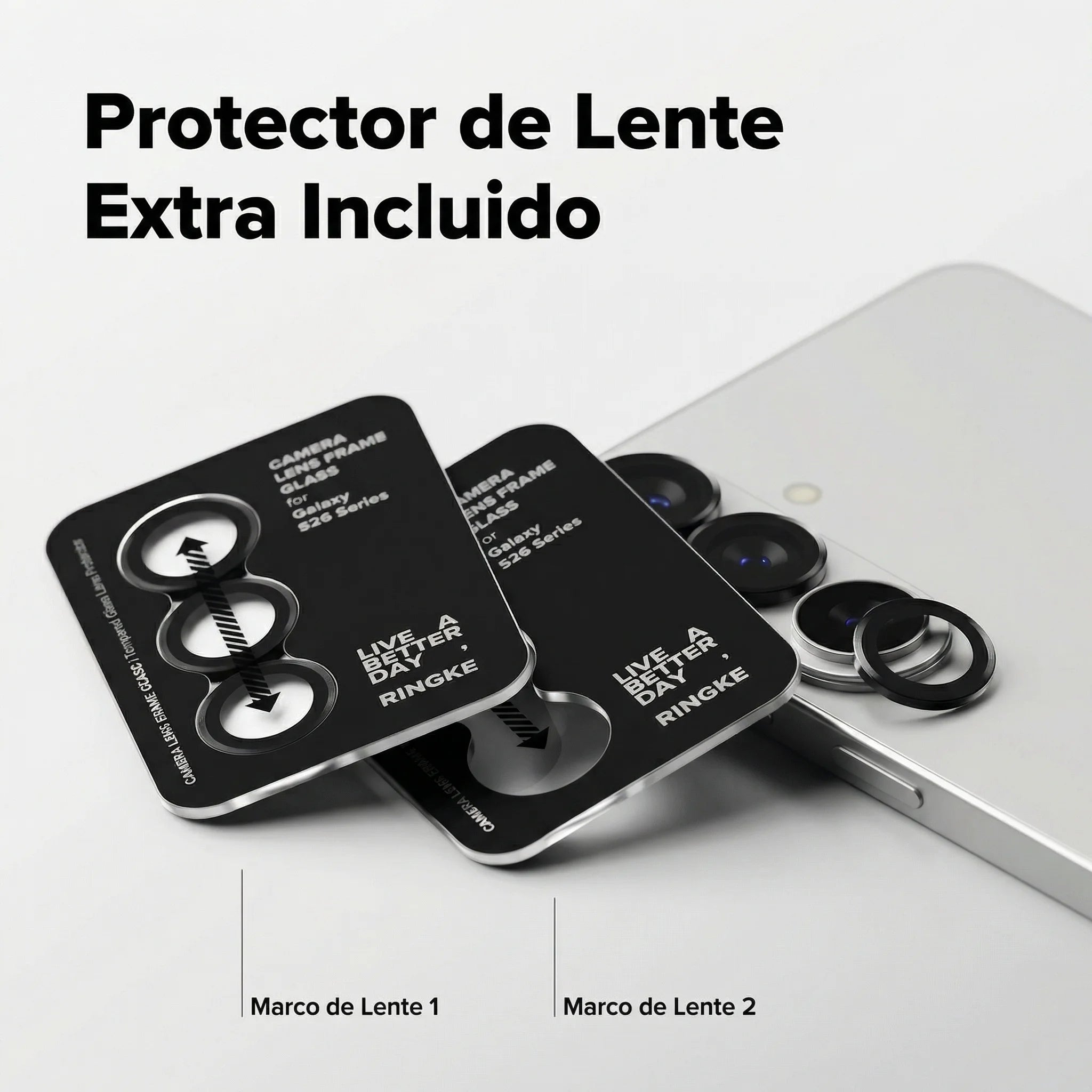 Protector de Cámara Ringke Lens Frame Galaxy S26 Plus / Galaxy S26 (2 UND)