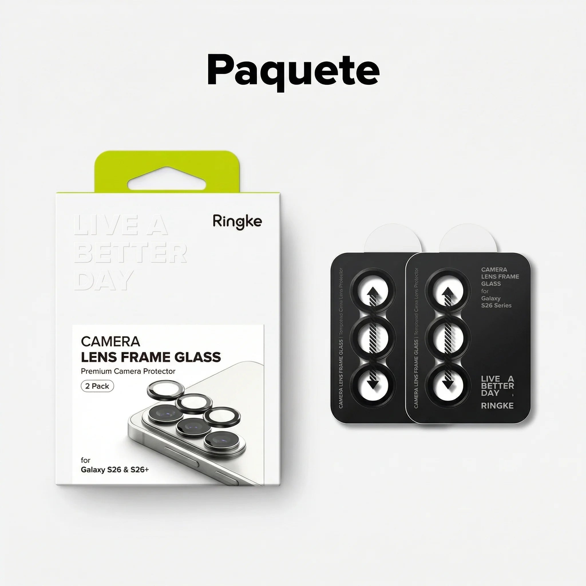 Protector de Cámara Ringke Lens Frame Galaxy S26 Plus / Galaxy S26 (2 UND)