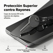 Protector de Pantalla Vidrio Ringke Anti-espía Galaxy S26 Plus (Instalador) 2 UND