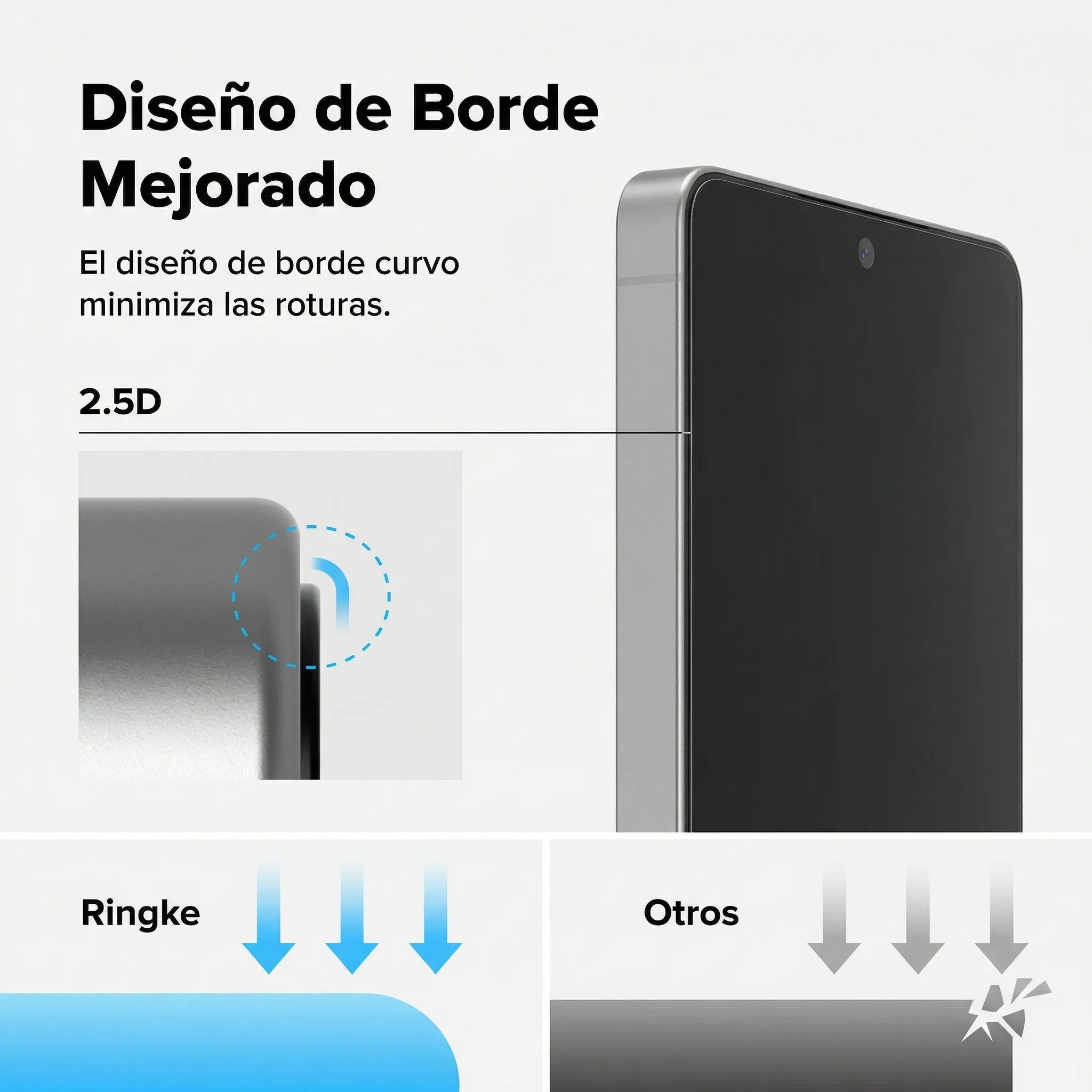 Protector de Pantalla Vidrio Ringke Galaxy S26 Ultra (2 UND)