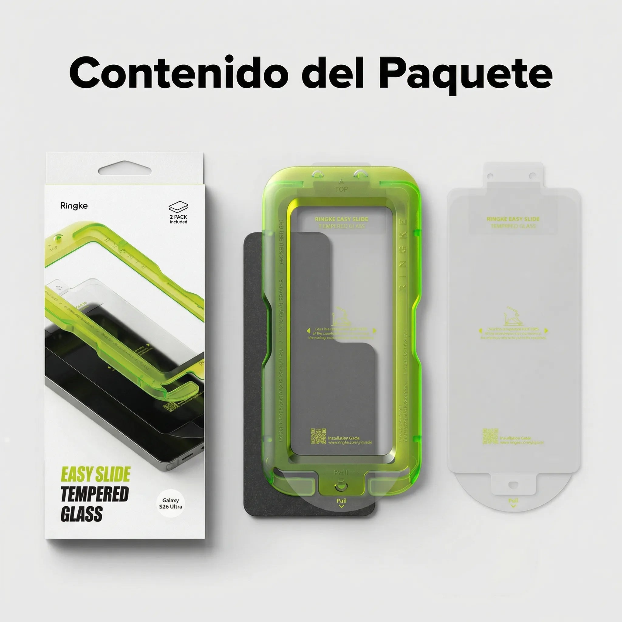 Protector de Pantalla Vidrio Ringke Galaxy S26 Ultra (2 UND)