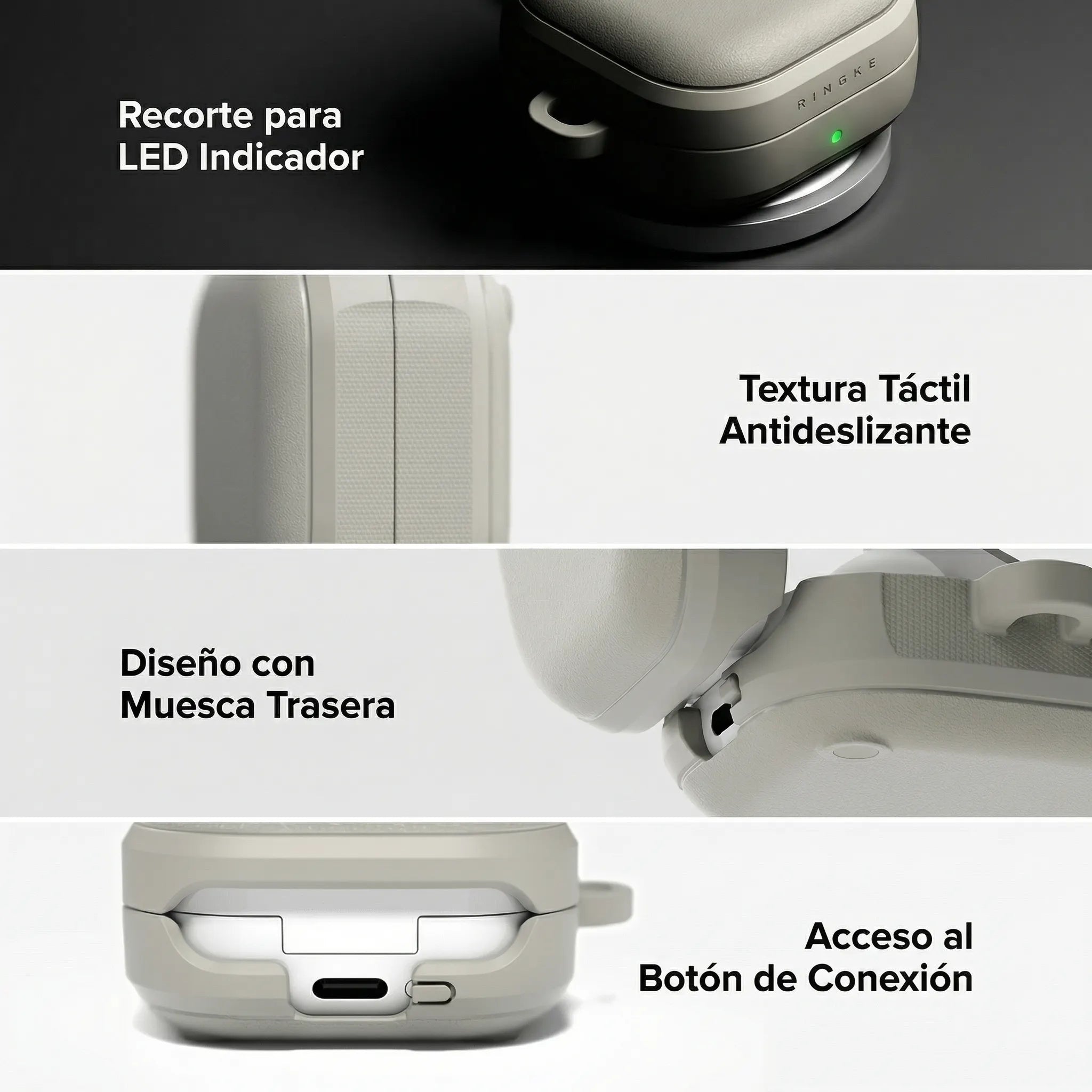 Case Ringke Onyx Magnetic Galaxy Buds 4 / 4 Pro (MagSafe)