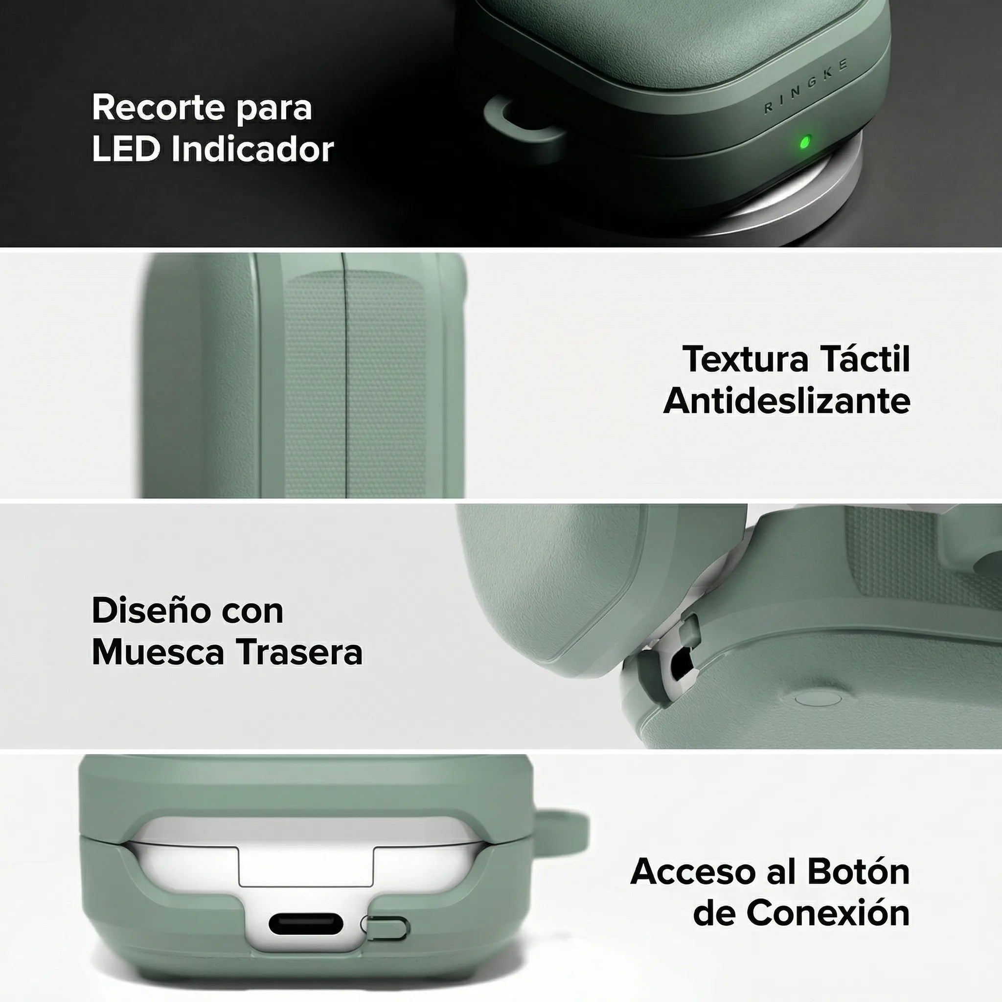 Case Ringke Onyx Magnetic Galaxy Buds 4 / 4 Pro (MagSafe)