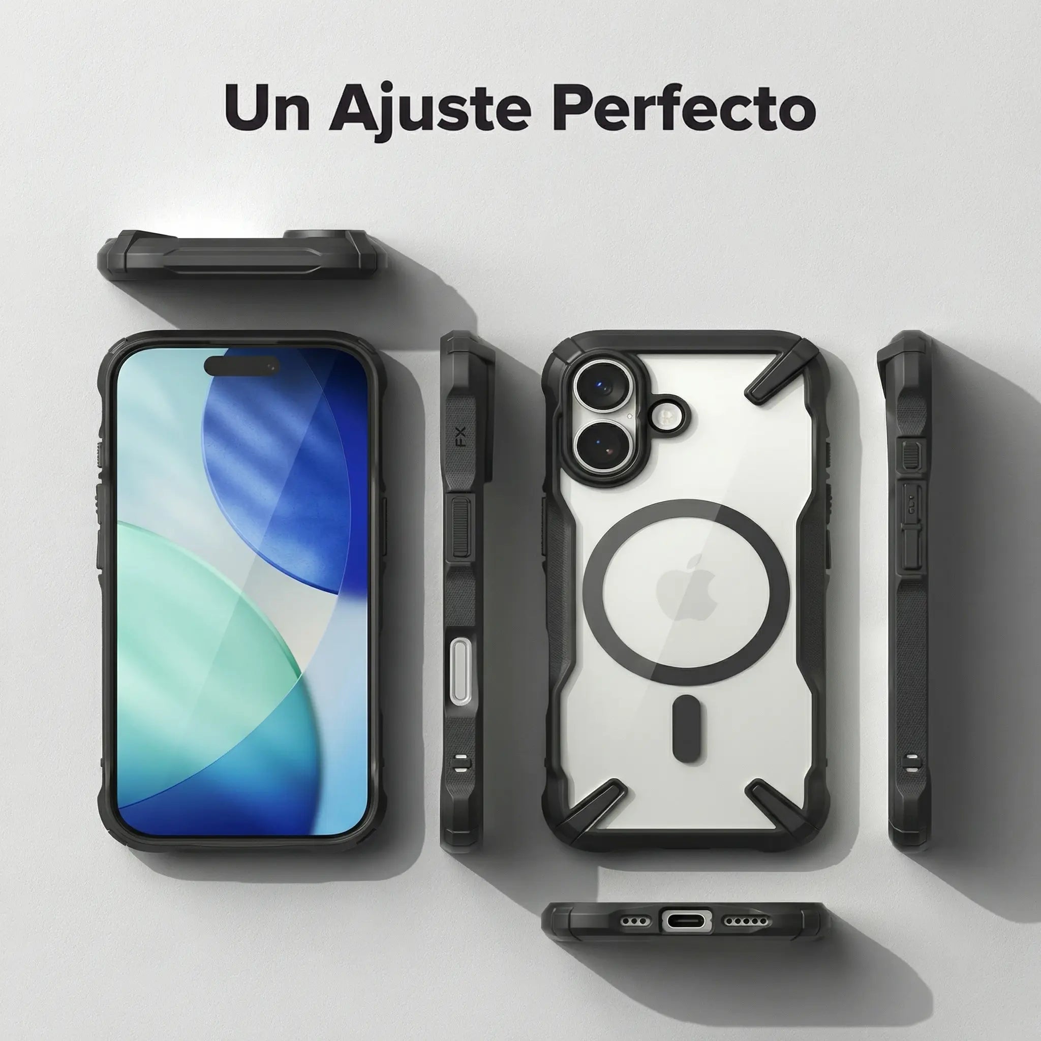 Case Ringke Fusion X Magnetic iPhone 17 (MagSafe) - Black