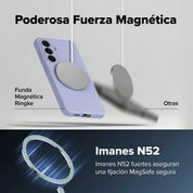 Case Ringke Silicone Magnetic Galaxy S26 Plus (MagSafe) - Lavender