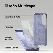 Case Ringke Silicone Magnetic Galaxy S26 (MagSafe) - Lavender