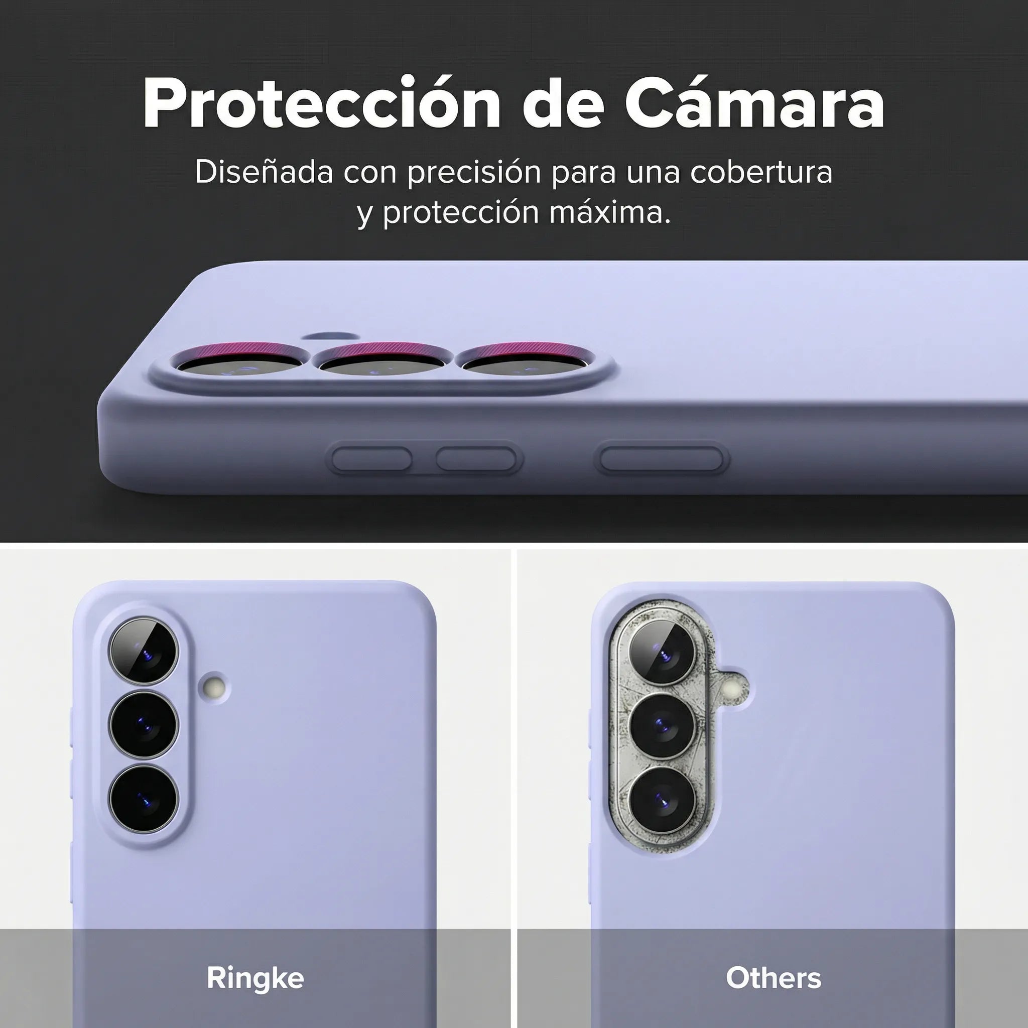 Case Ringke Silicone Magnetic Galaxy S26 Plus (MagSafe) - Lavender