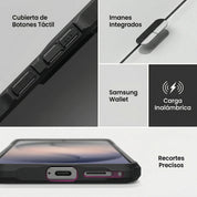 Case Ringke Fusion X Magnetic Galaxy S26 (MagSafe) - Black