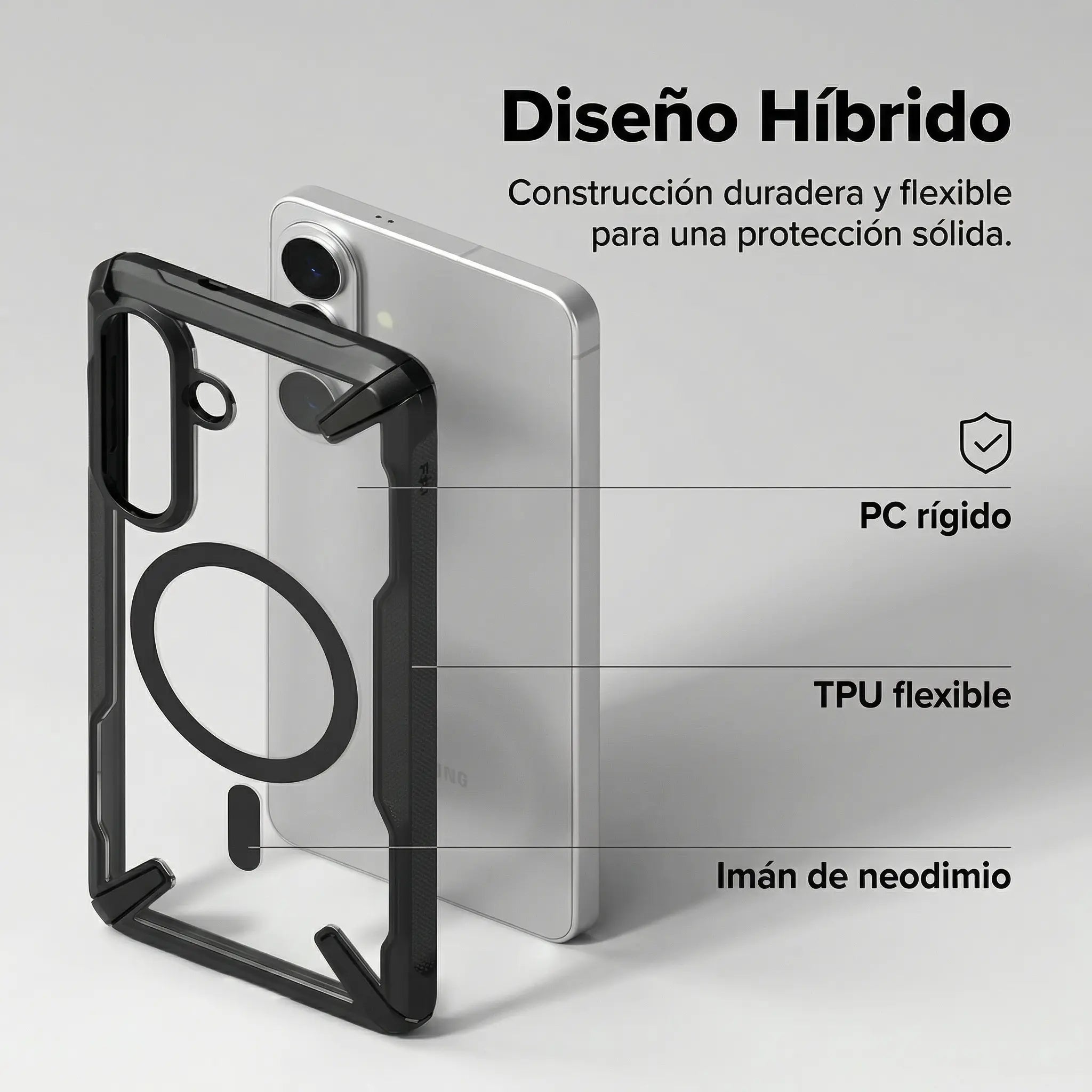 Case Ringke Fusion X Magnetic Galaxy S26 Plus (MagSafe) - Black