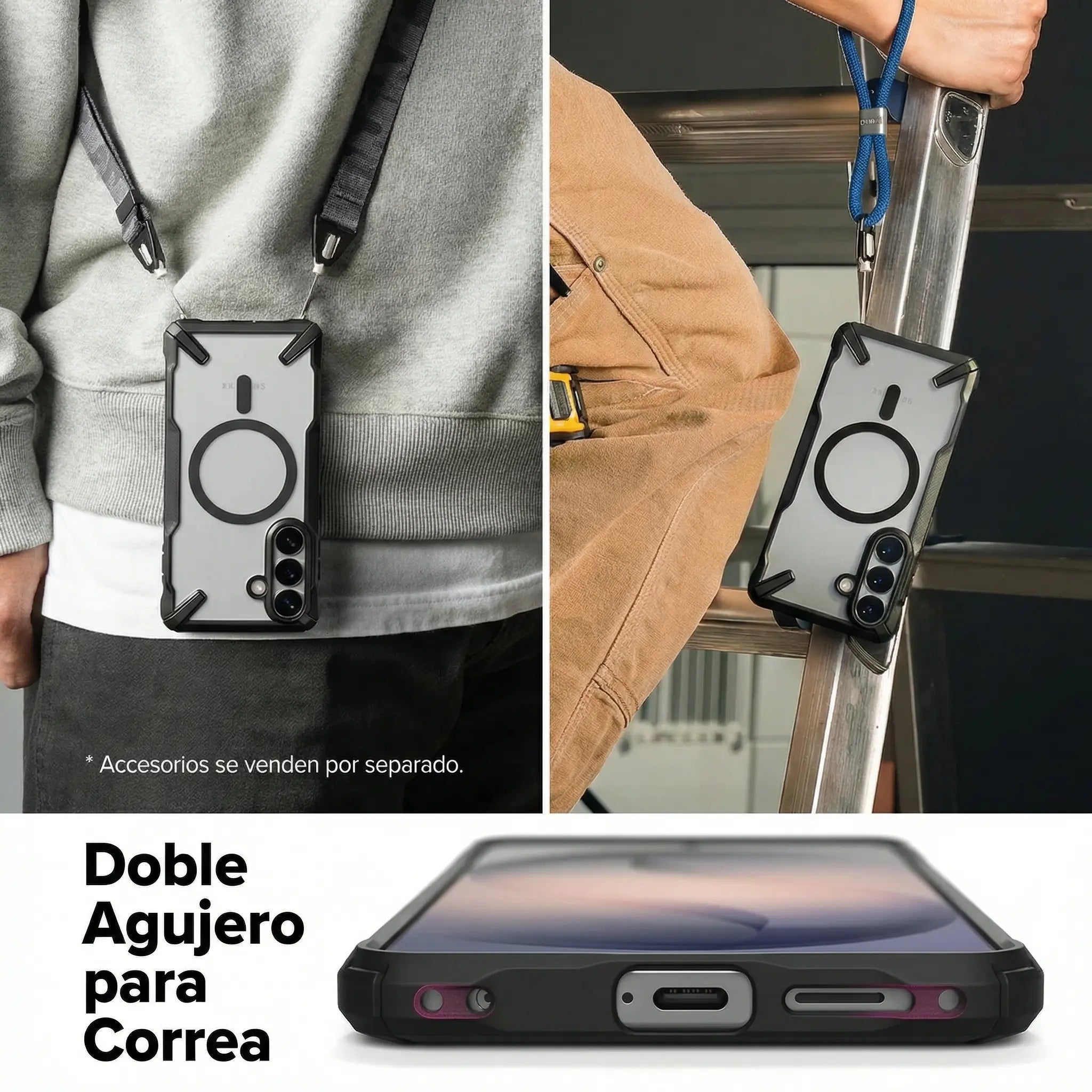 Case Ringke Fusion X Magnetic Galaxy S26 Plus (MagSafe) - Black