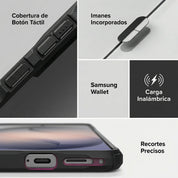 Case Ringke Fusion X Magnetic Galaxy S26 Plus (MagSafe) - Black