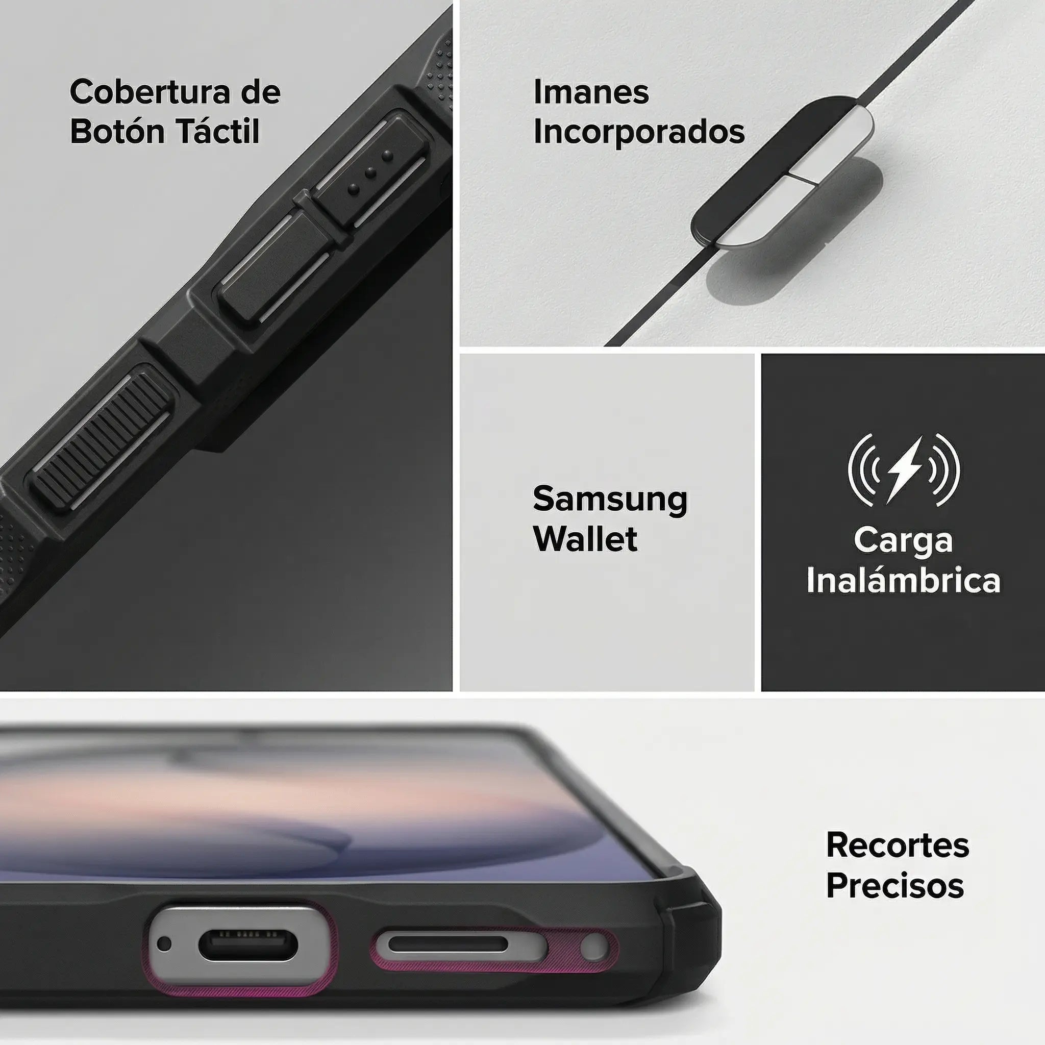 Case Ringke Fusion X Magnetic Galaxy S26 Plus (MagSafe) - Black