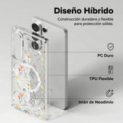Case Ringke Fusion Magnetic Galaxy S26 Ultra (MagSafe) - Dry Flowers