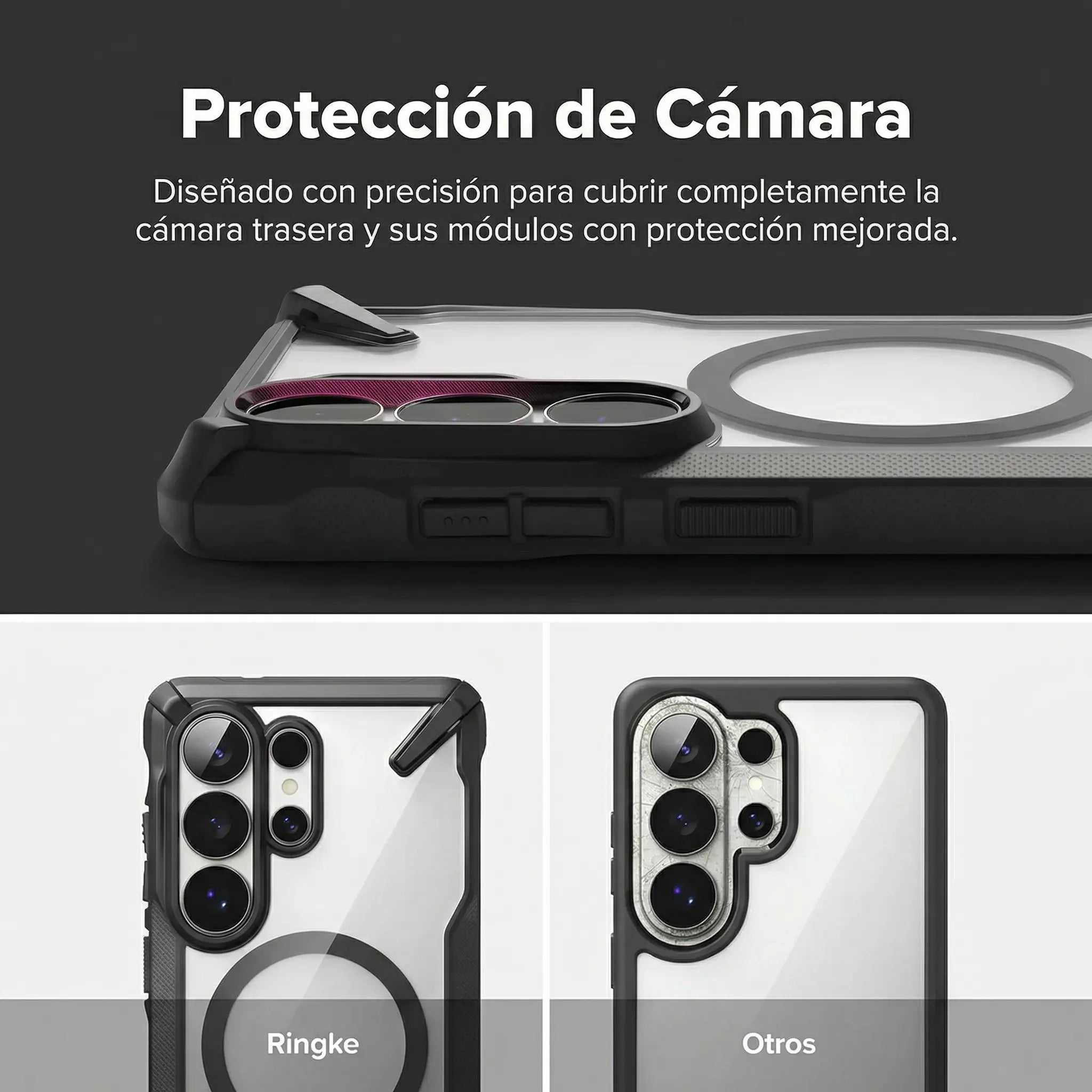 Case Ringke Fusion X Magnetic Galaxy S26 Ultra (MagSafe) - Black