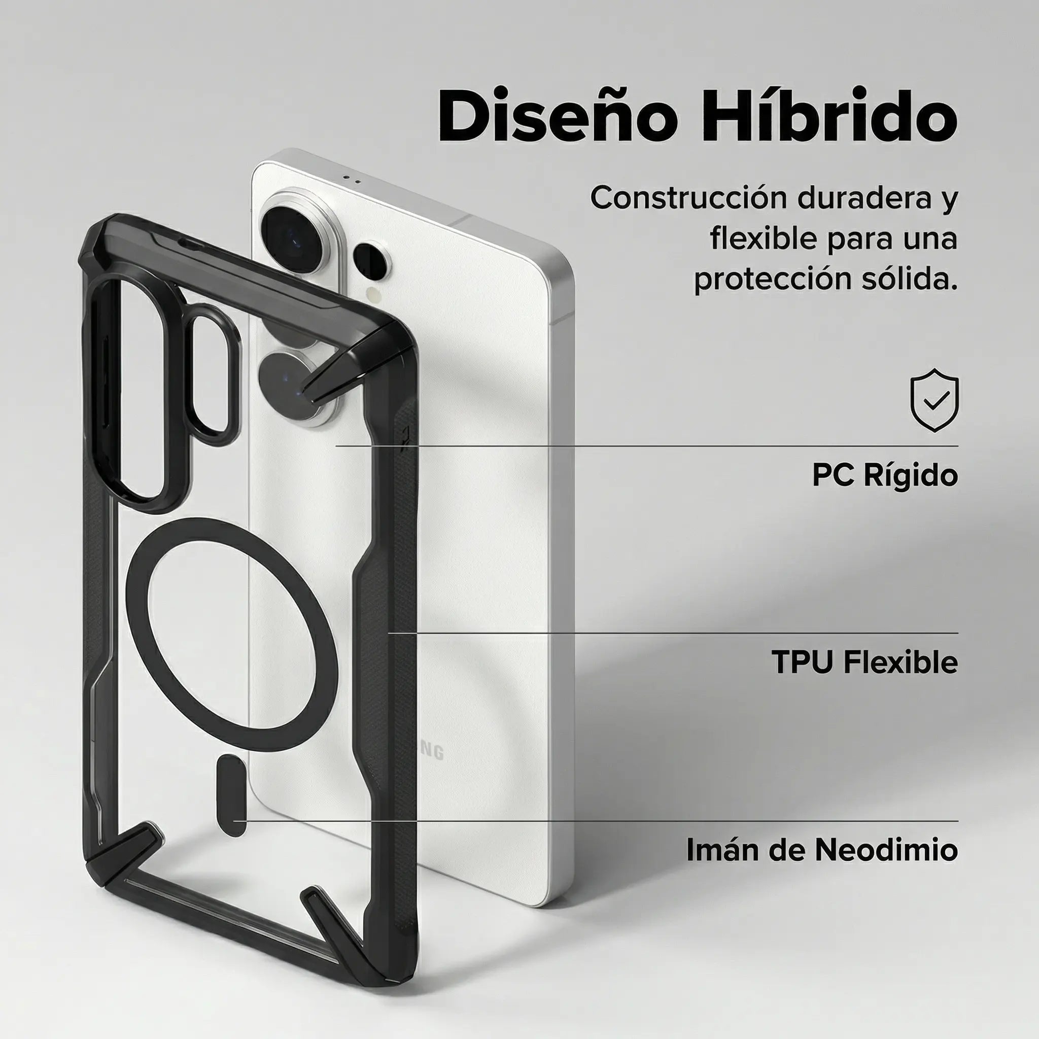 Case Ringke Fusion X Magnetic Galaxy S26 Ultra (MagSafe) - Black