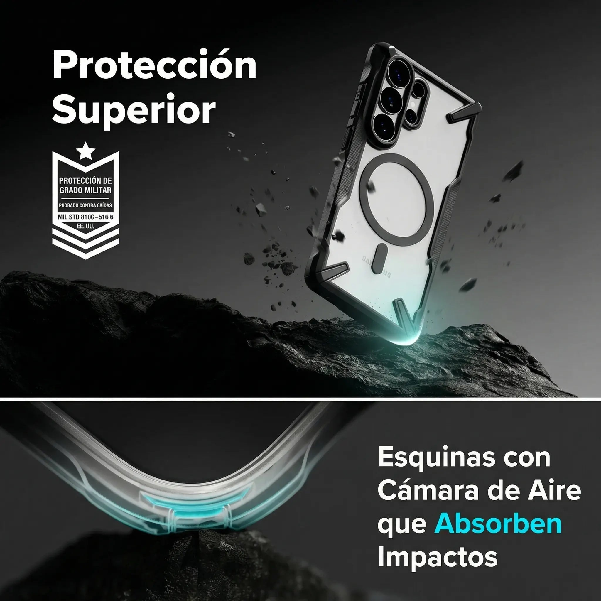 Case Ringke Fusion X Magnetic Galaxy S26 Ultra (MagSafe) - Black
