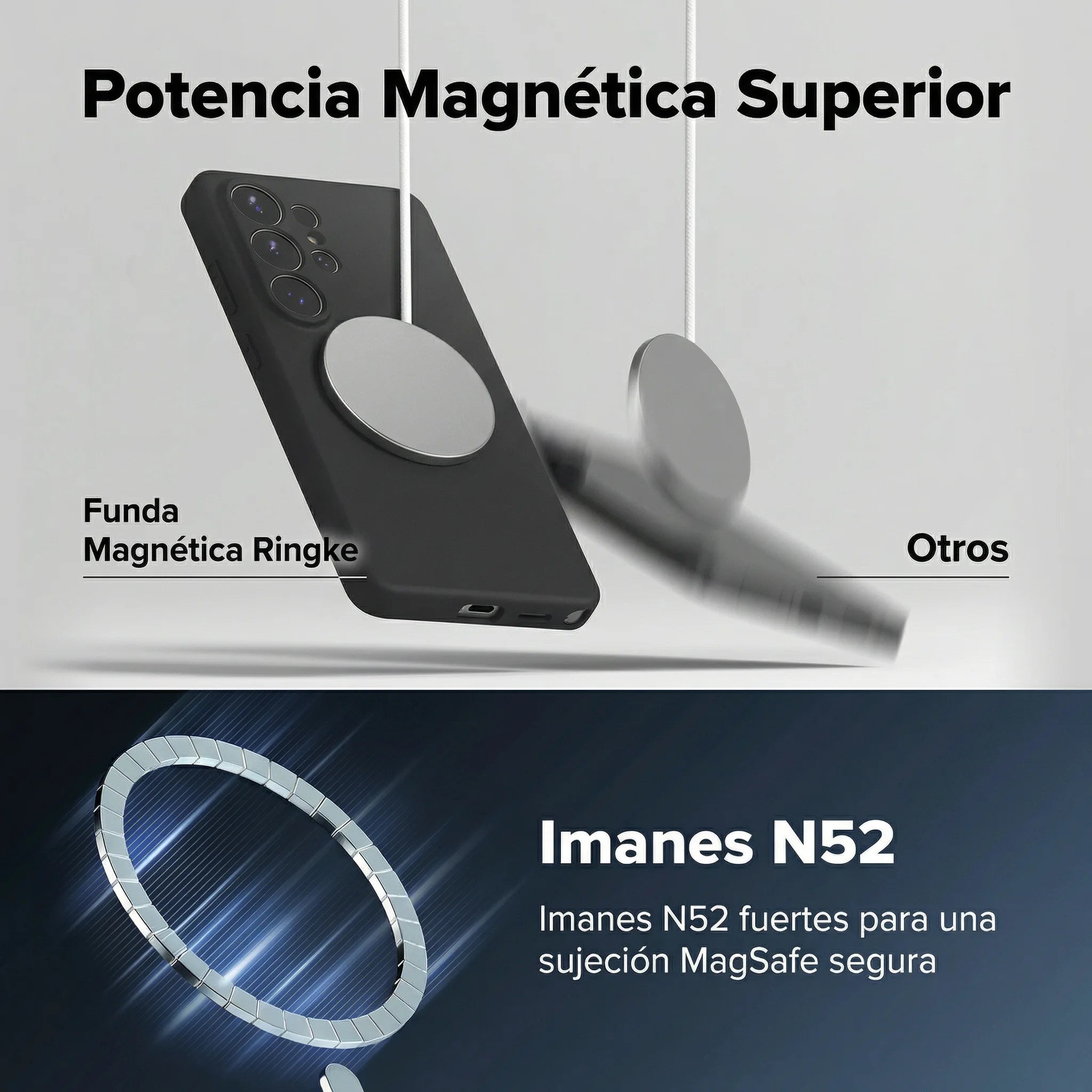 Case Ringke Silicone Magnetic Galaxy S26 Ultra (MagSafe)