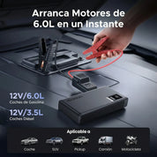 Arrancador de batería 1000A UGREEN con PowerBank 12000 mAh