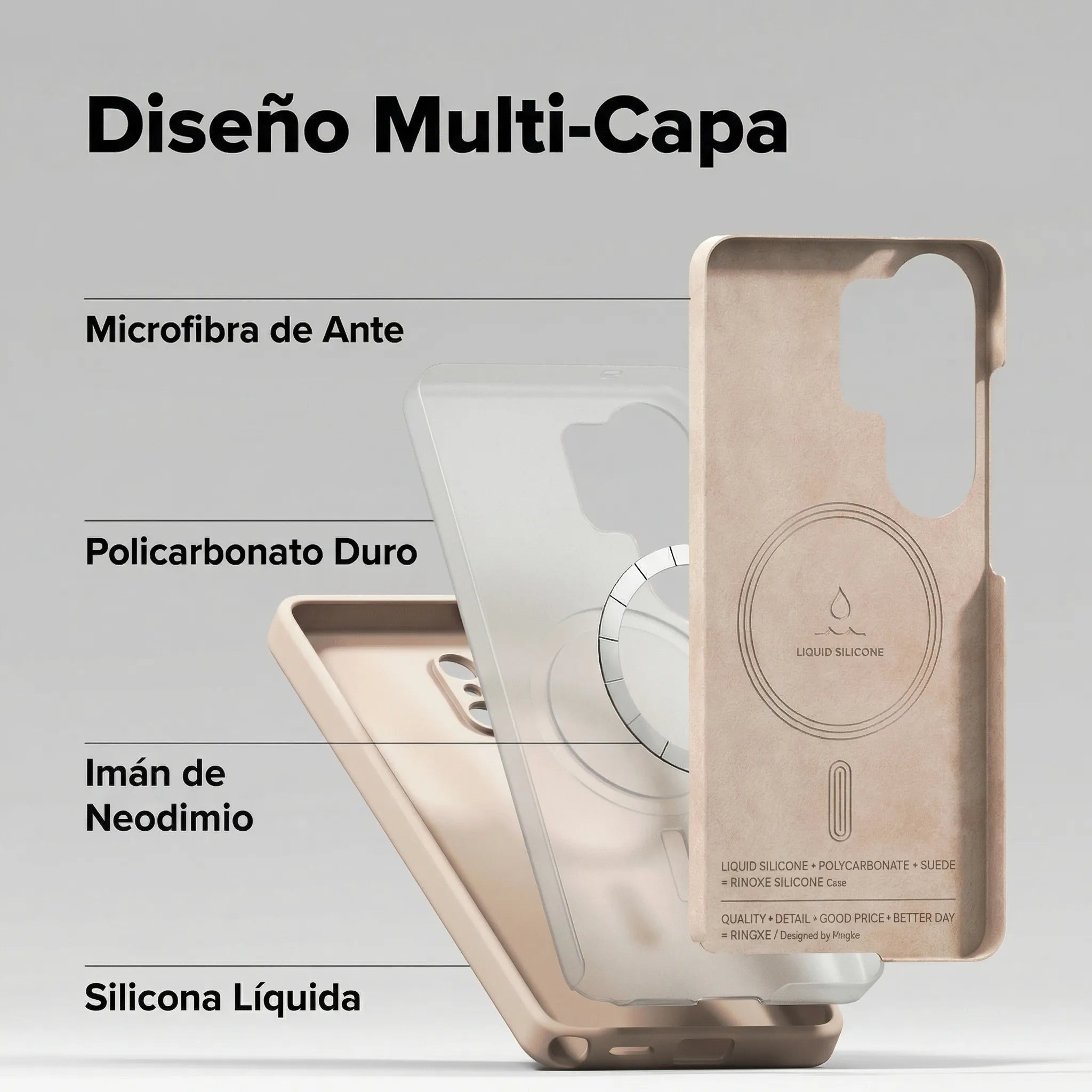 Case Ringke Silicone Magnetic Galaxy S26 Ultra (MagSafe)
