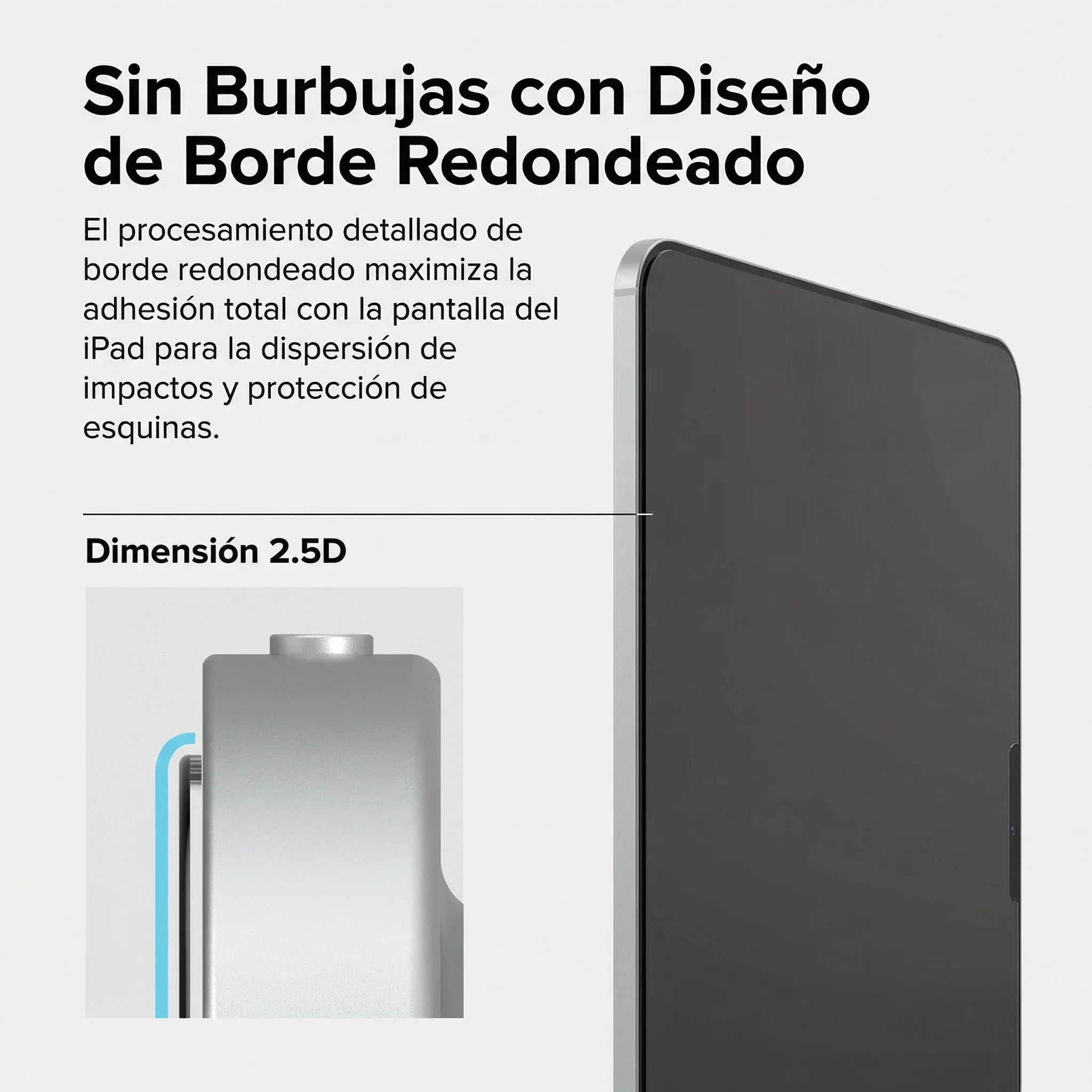 Protector de Pantalla Ringke ID Glass iPad Pro 11" M5 M4 (2025-2024)