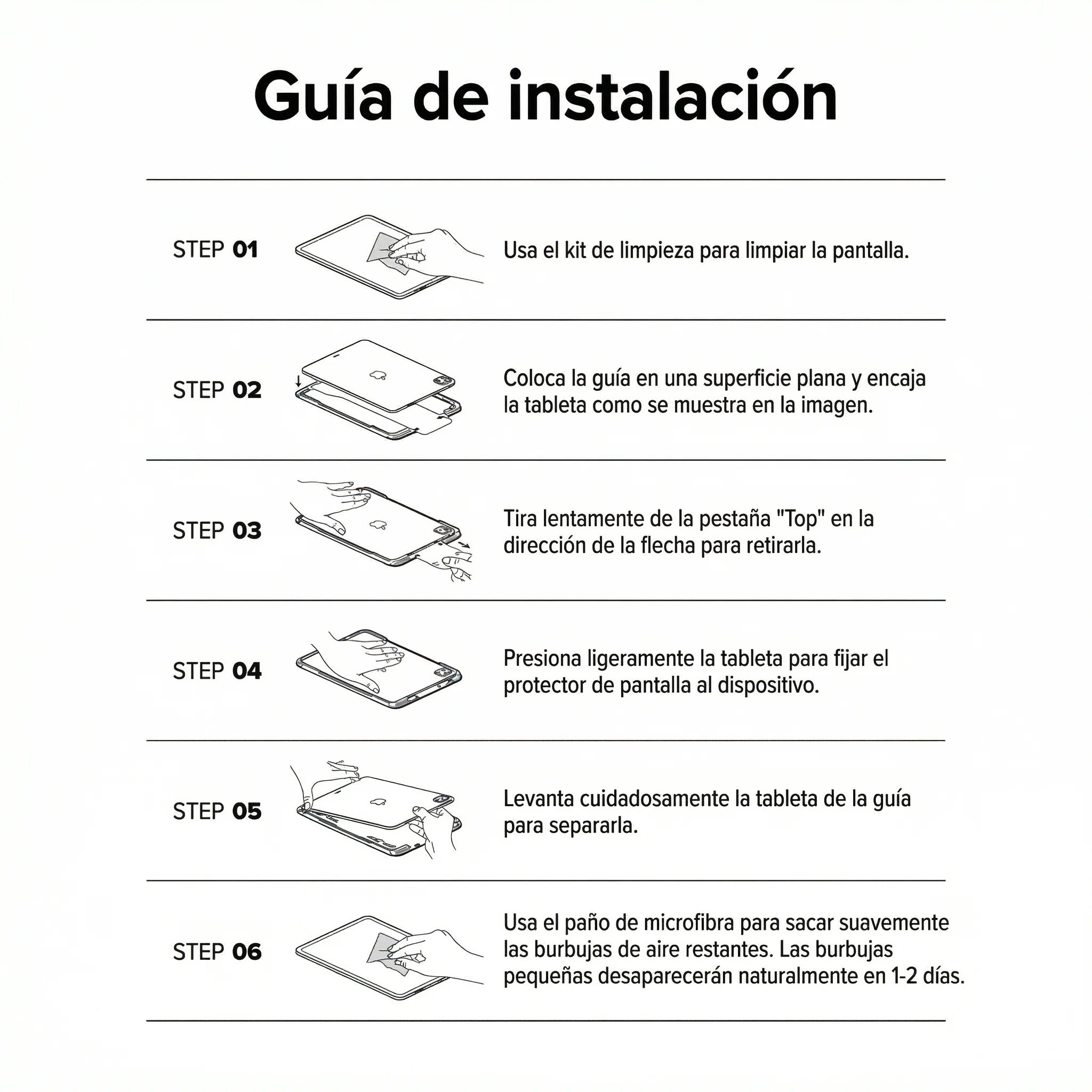 Protector de Pantalla Ringke ID Glass iPad Pro 11" M5 M4 (2025-2024)