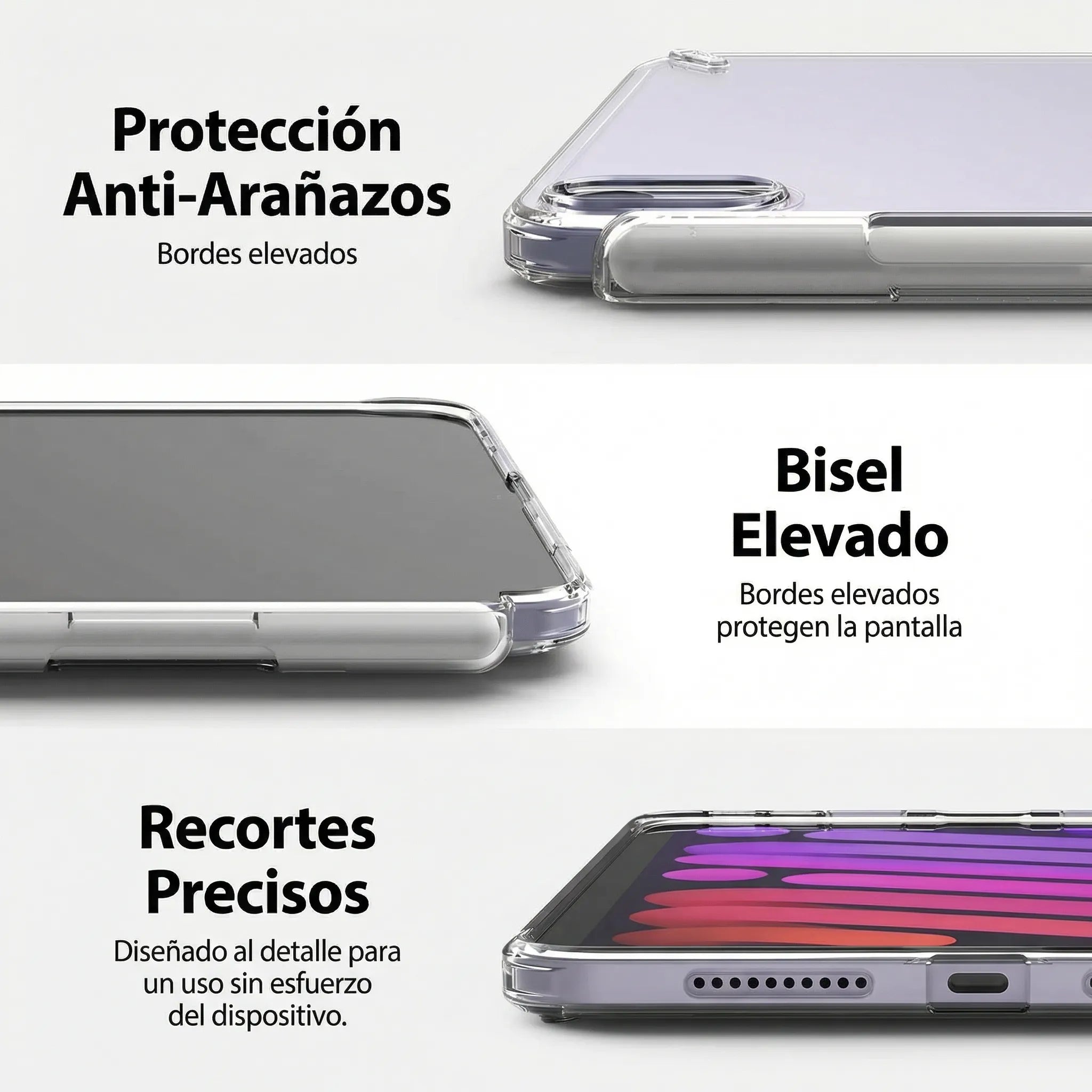 Case Ringke Fusion iPad Mini 7 (8.3") - 7th y 6th Generation