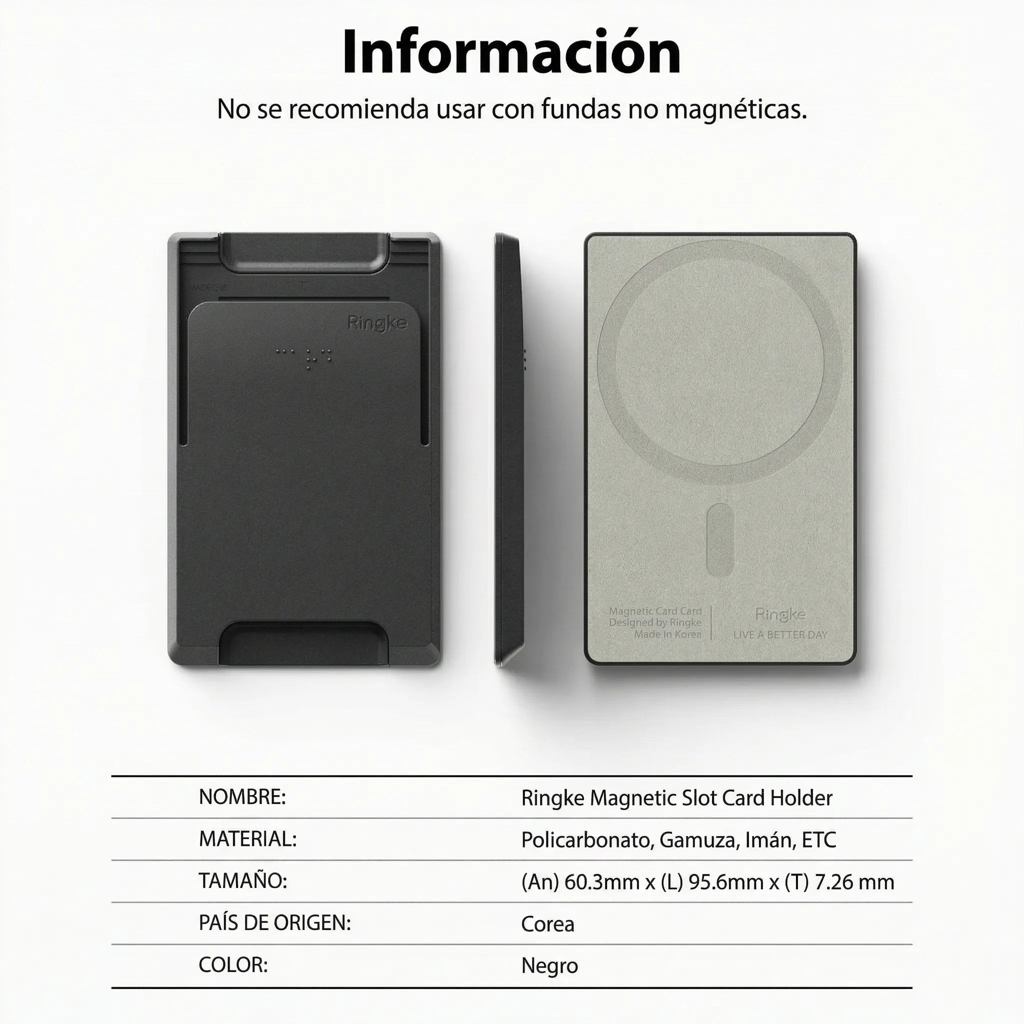 Tarjetero Ringke Card Holder Slot (Magsafe)
