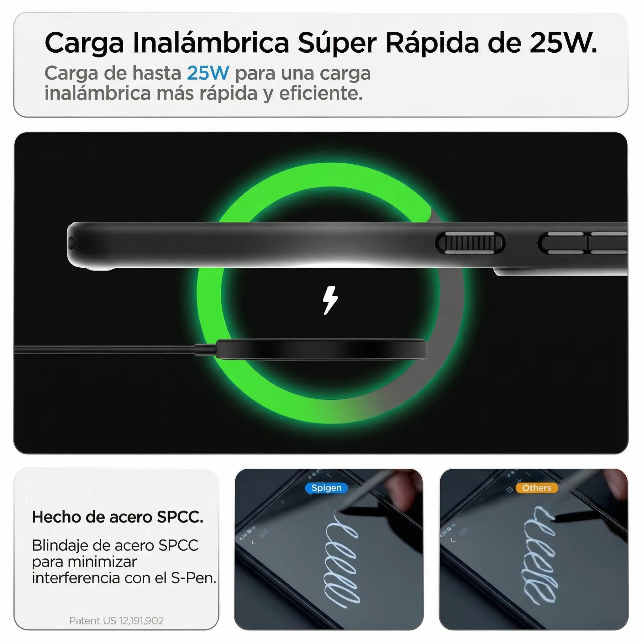 Case Spigen Ultra Hybrid Galaxy S26 Ultra (MagSafe) - Frost Black