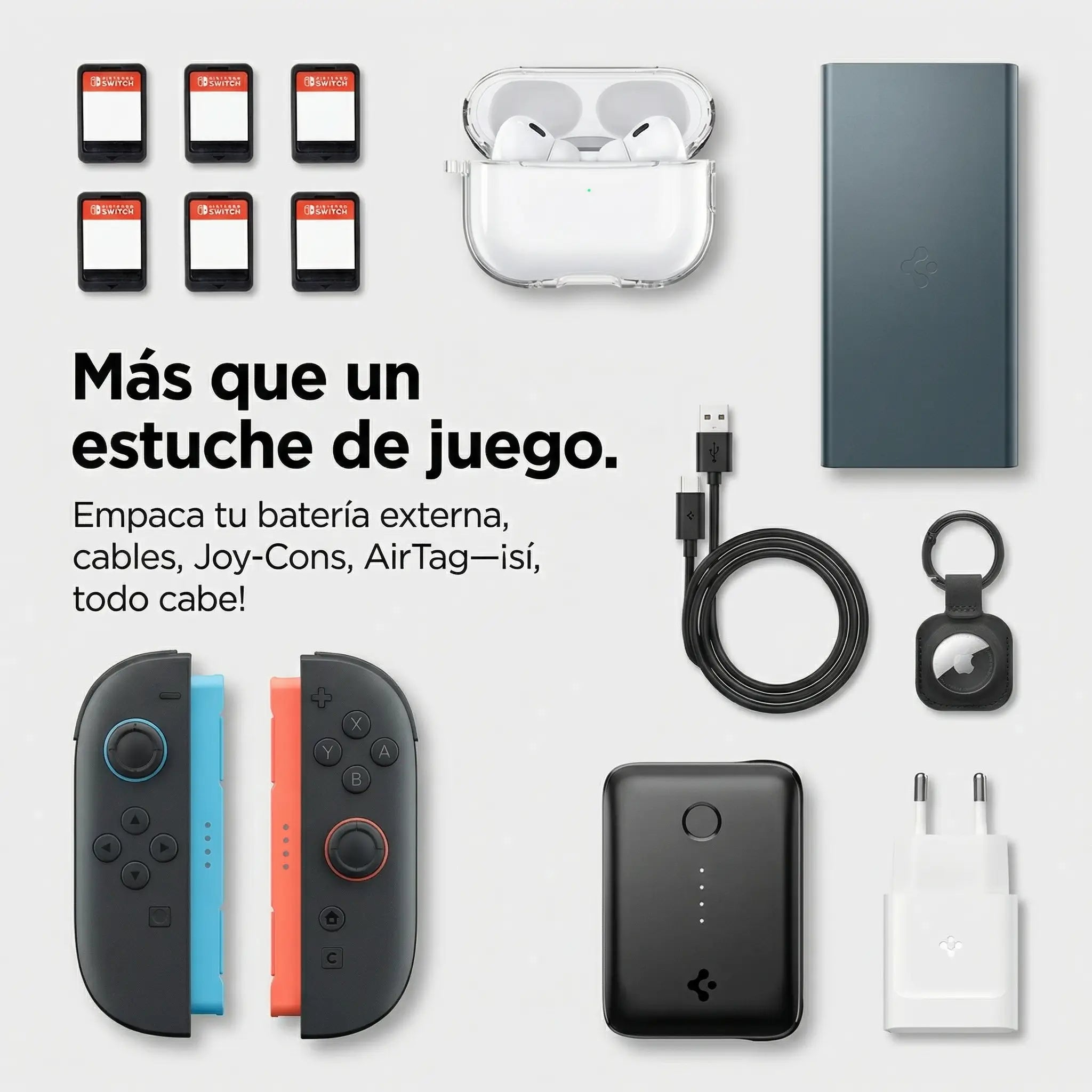 Funda Portatil Spigen Nano Pop Nintendo Switch 2