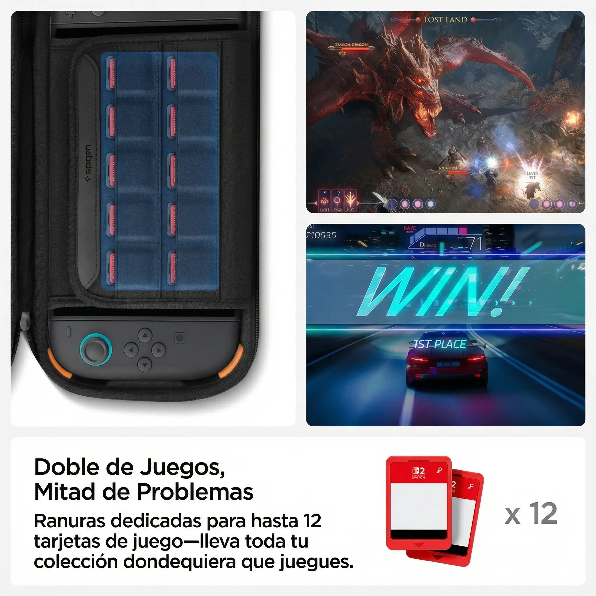 Funda Portátil Rugged Armor Pro Pouch Nintendo Switch 2