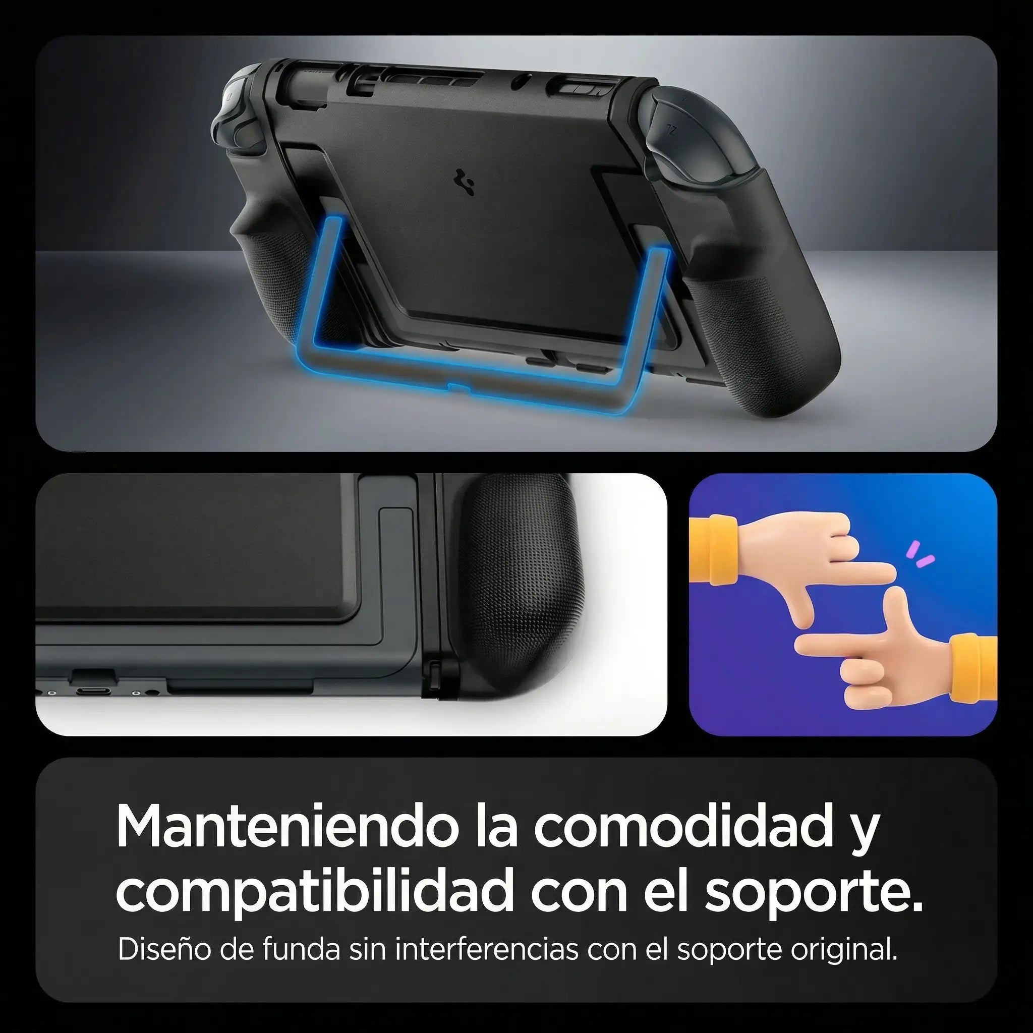 Case Spigen Dual Grip Nintento Switch 2