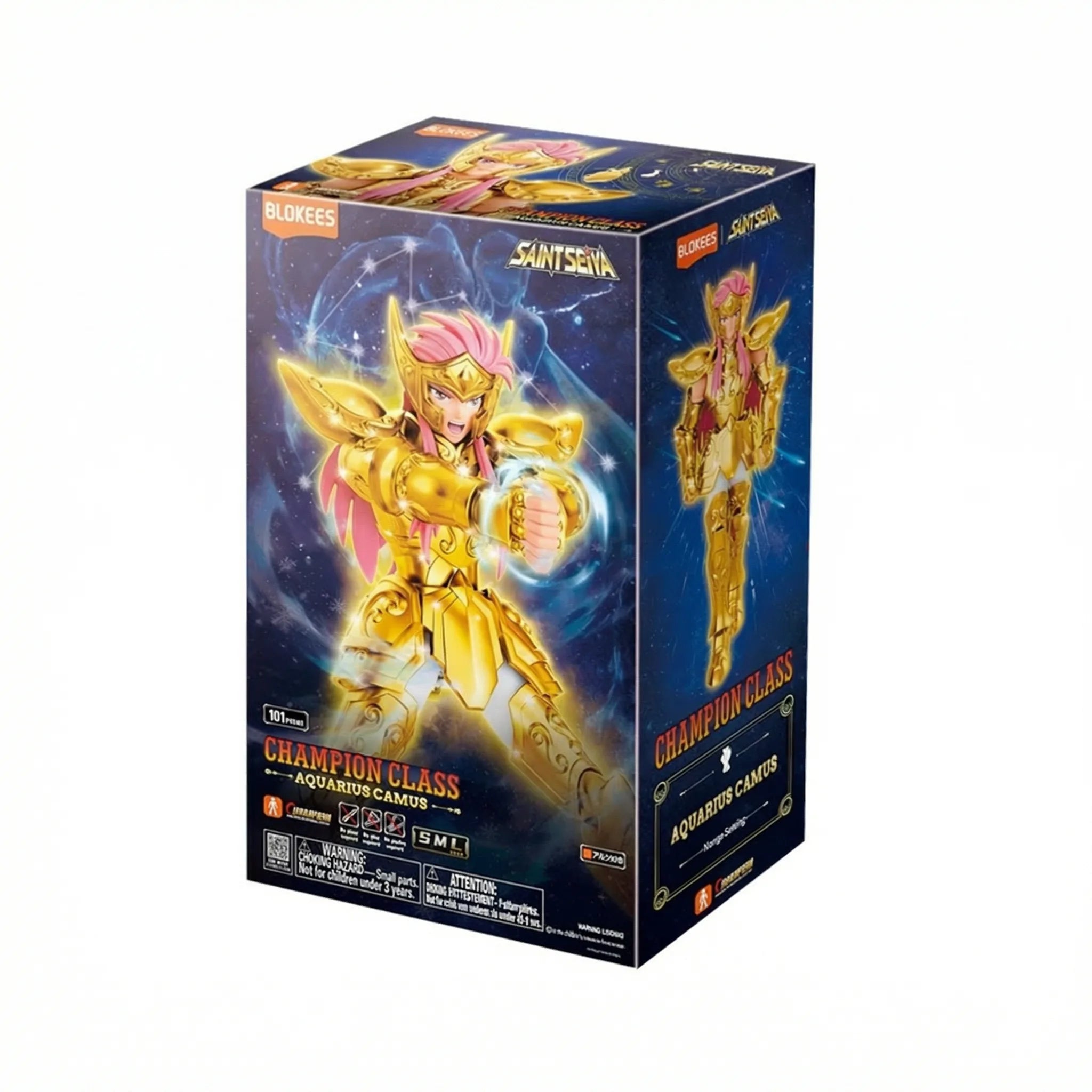 Aquarius Camus figura | Saint Seiya Champion Class 08 | Blokees