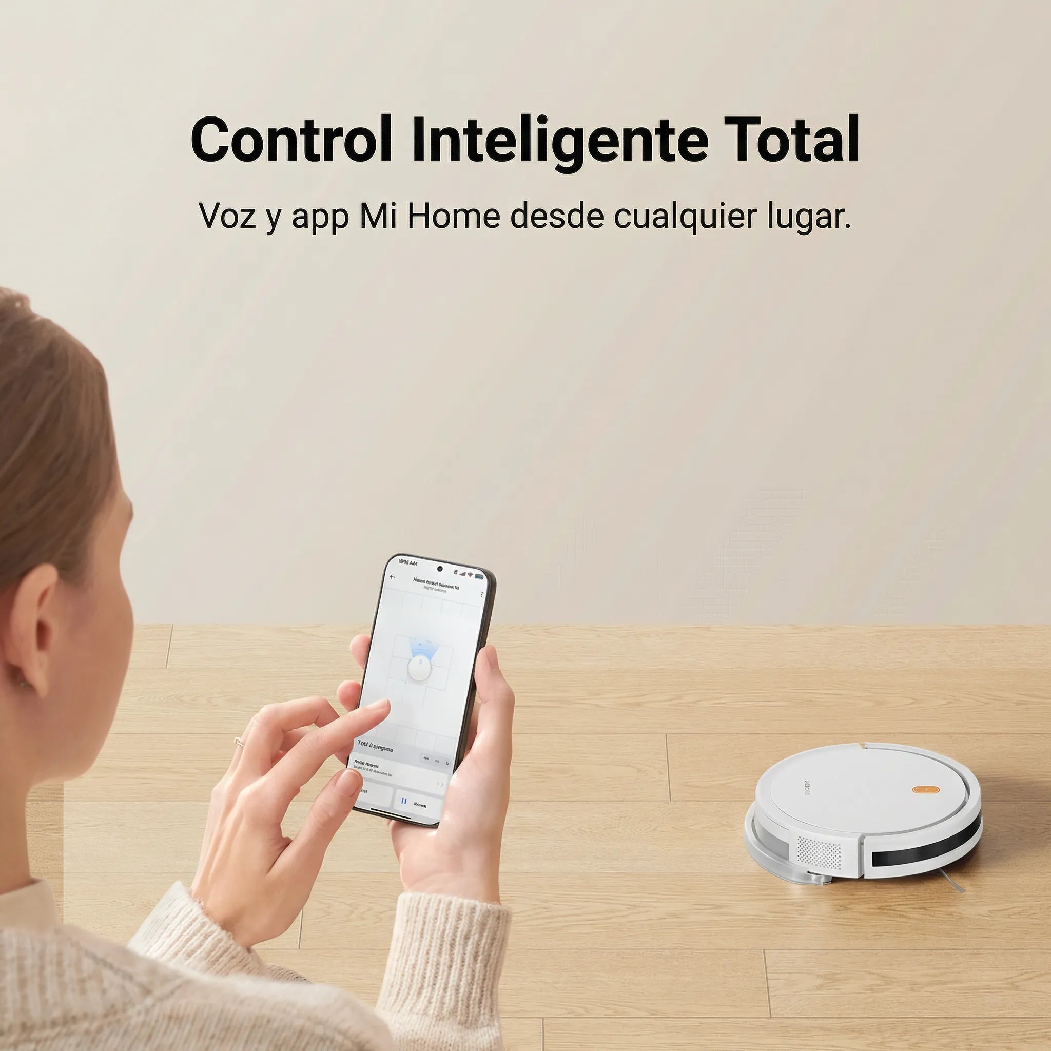 Xiaomi Aspiradora Robot E5 - Negro