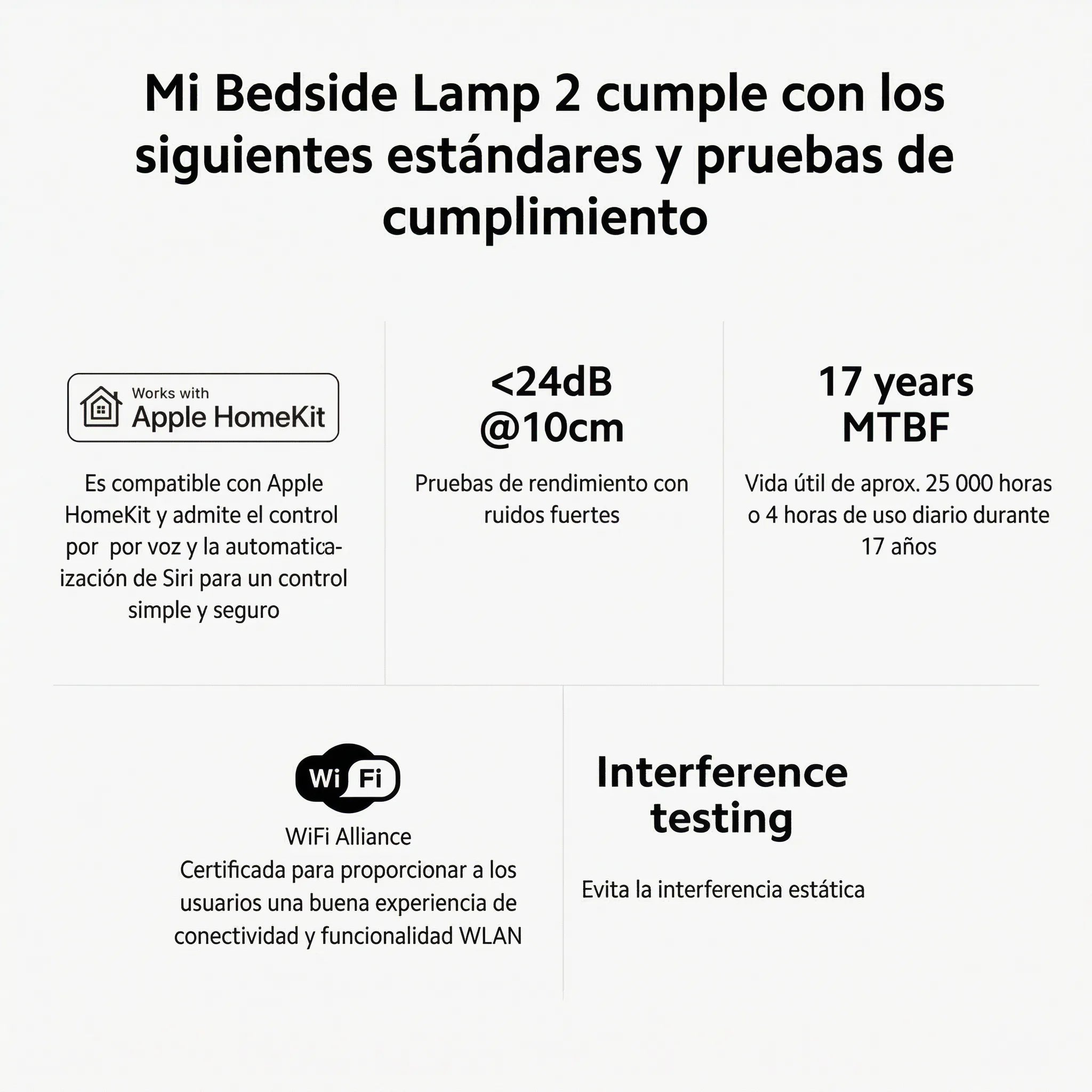 Mi Bedside Lamp 2 -  Lámpara de noche