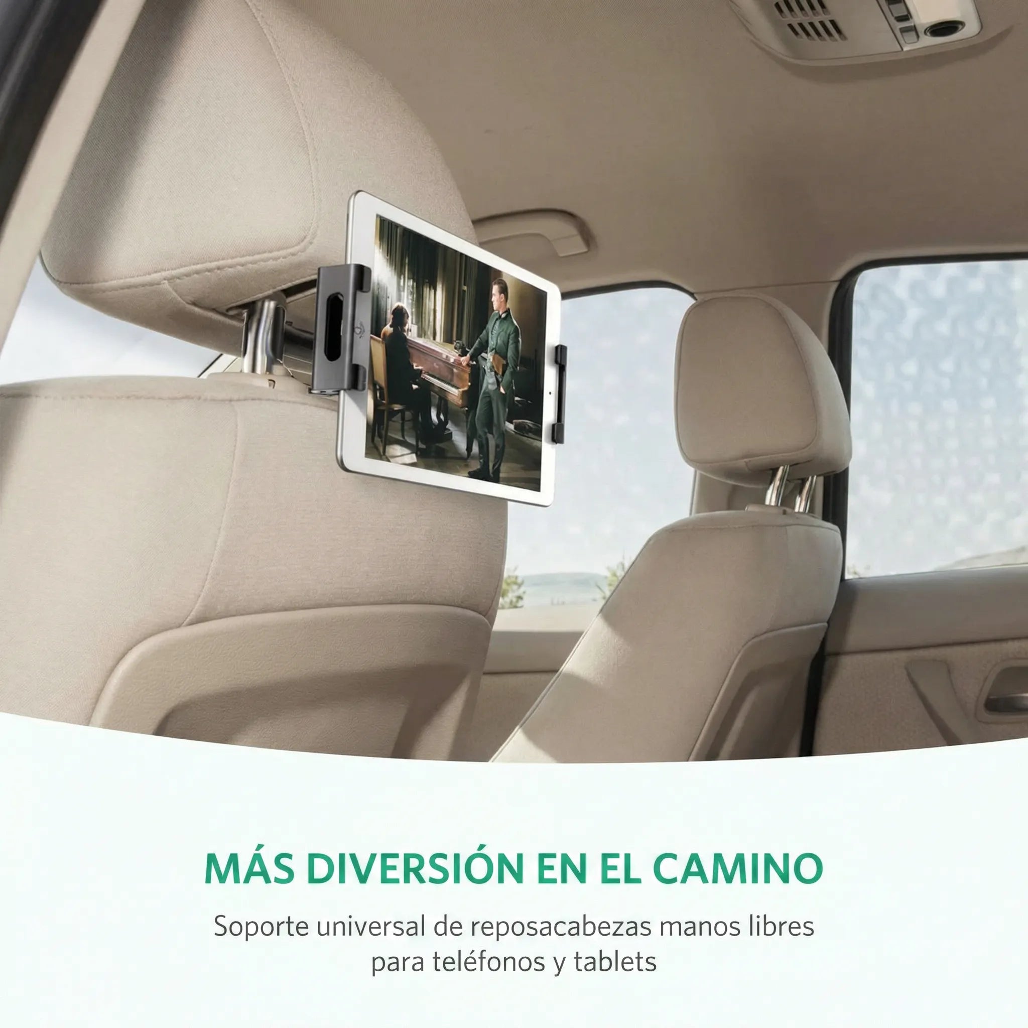UGREEN Soporte Para Tablet Y Celular En Auto Con Giro 360°