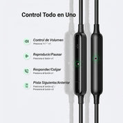 UGREEN Audífonos In-Ear USB-C EP103 Con Control y Micrófono