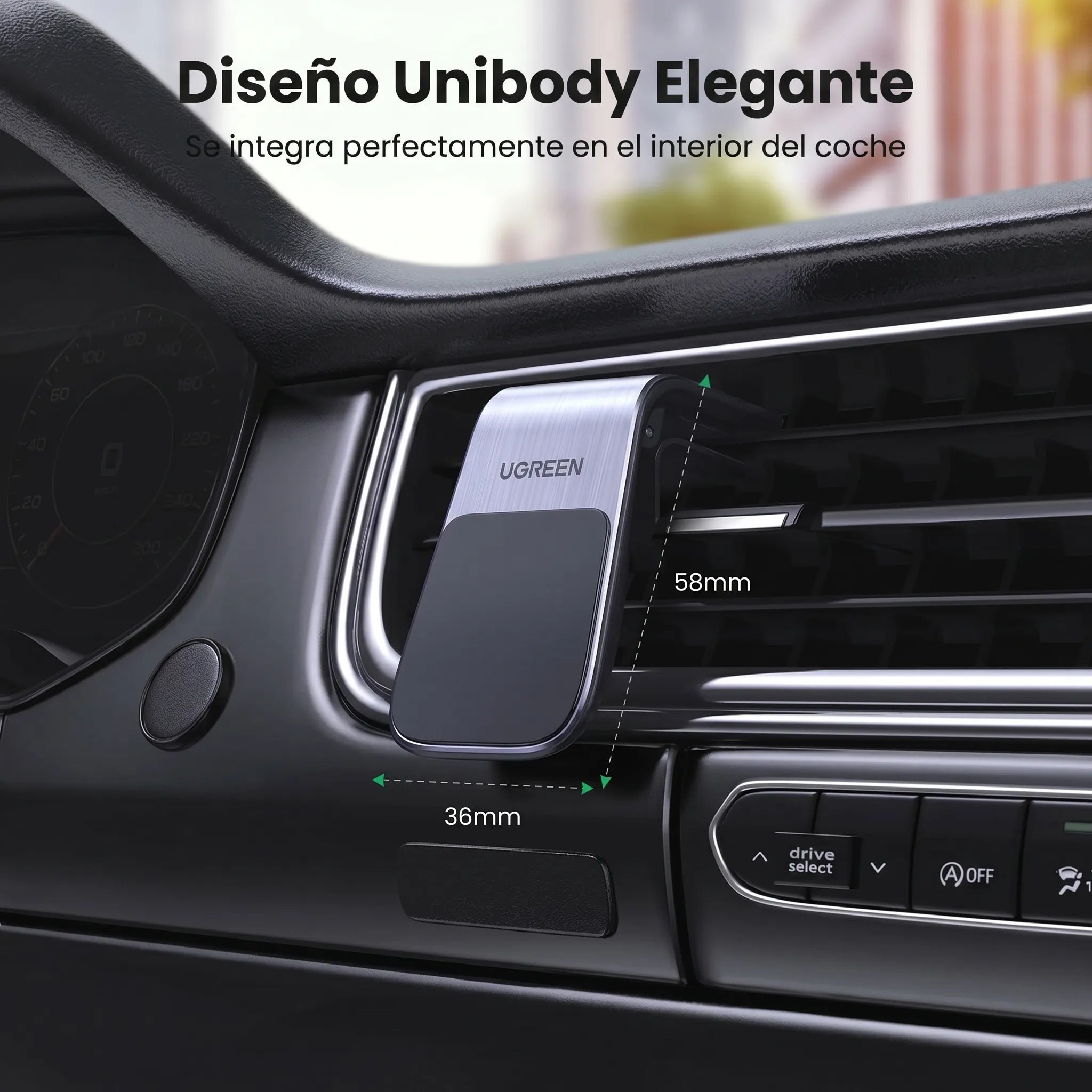 UGREEN Soporte Magnético Para Celular En Auto