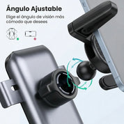 UGREEN Soporte Para Celular En Auto Con Bloqueo Por Gravedad y Giro 360°