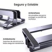 UGREEN Soporte Vertical Doble Para Laptop / Tablet De Escritorio
