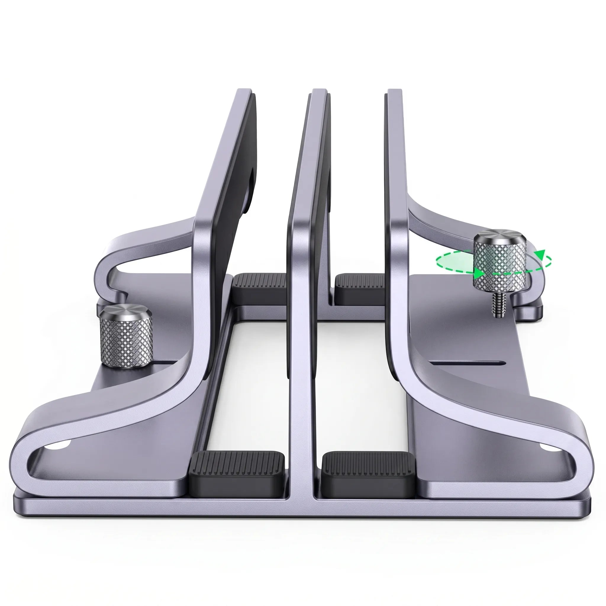 UGREEN Soporte Vertical Doble Para Laptop / Tablet De Escritorio