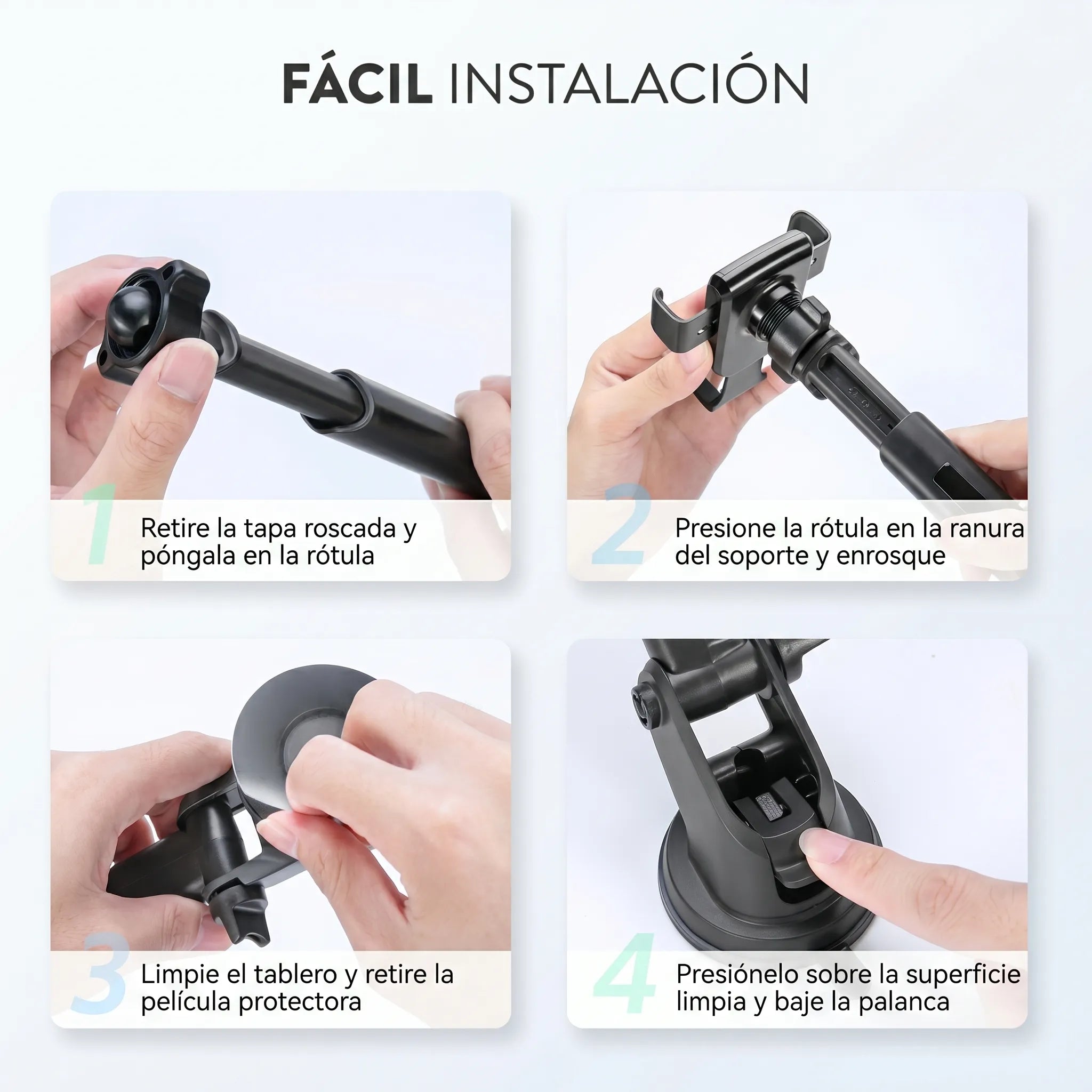 UGREEN soporte para celular con ventosa y brazo extensible LP200