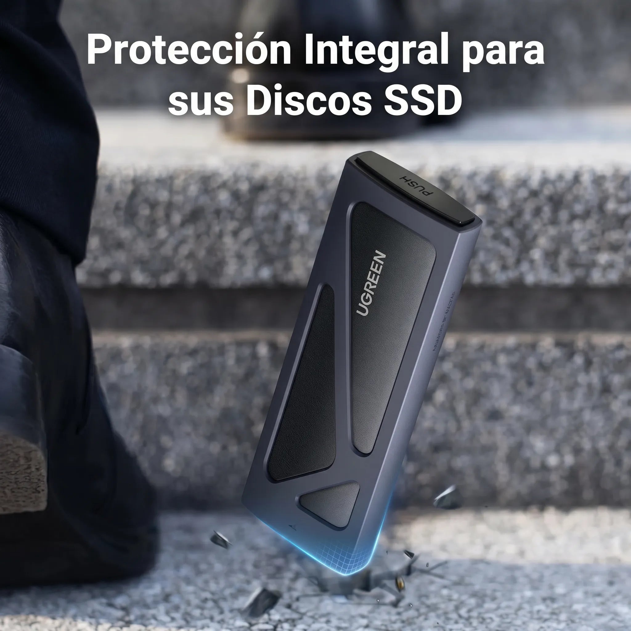 UGREEN carcasa SSD M.2 NVMe USB-C para discos externos