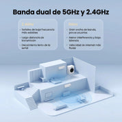 UGREEN adaptador USB Wi-Fi AC650 dual band de alta ganancia